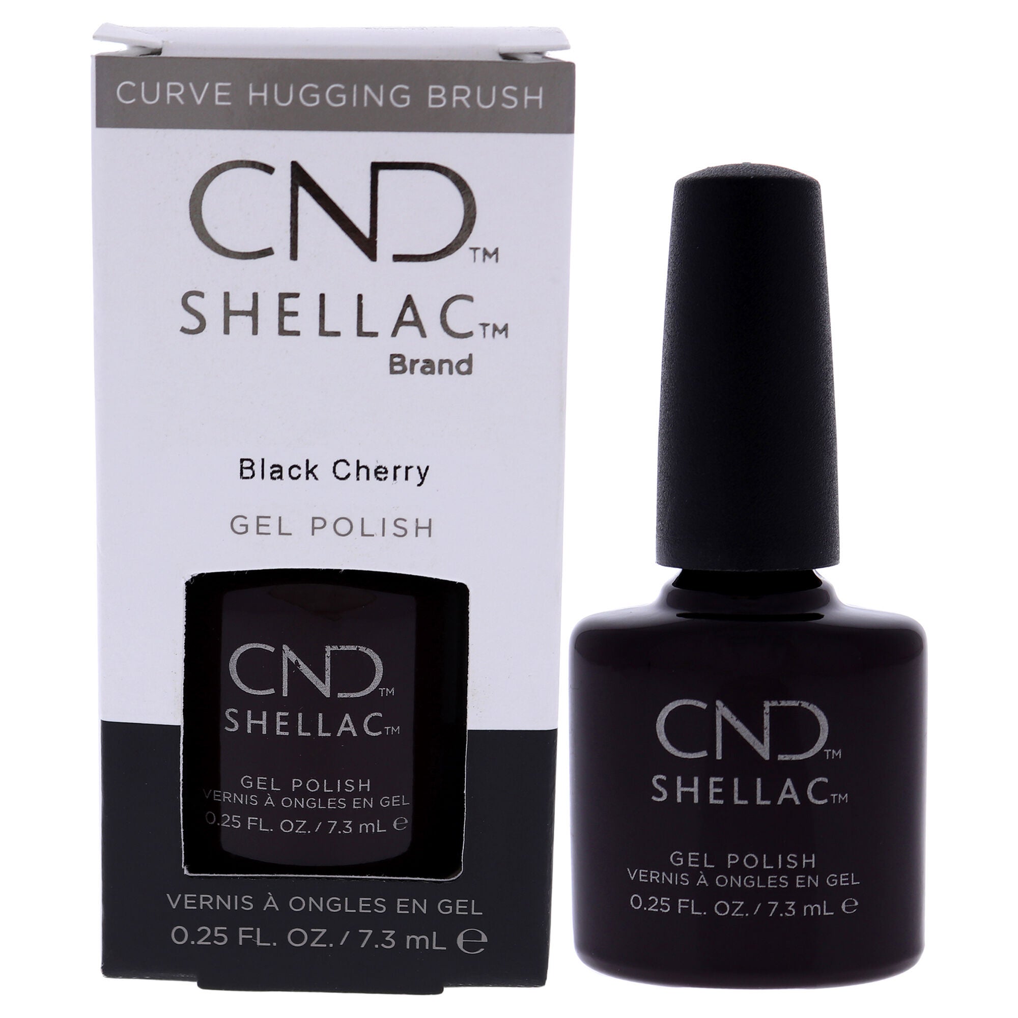 Shellac Nail Color - Black Cherry by CND for Women - 0.25 oz Nail Polish, See Description, hi-res image number 0