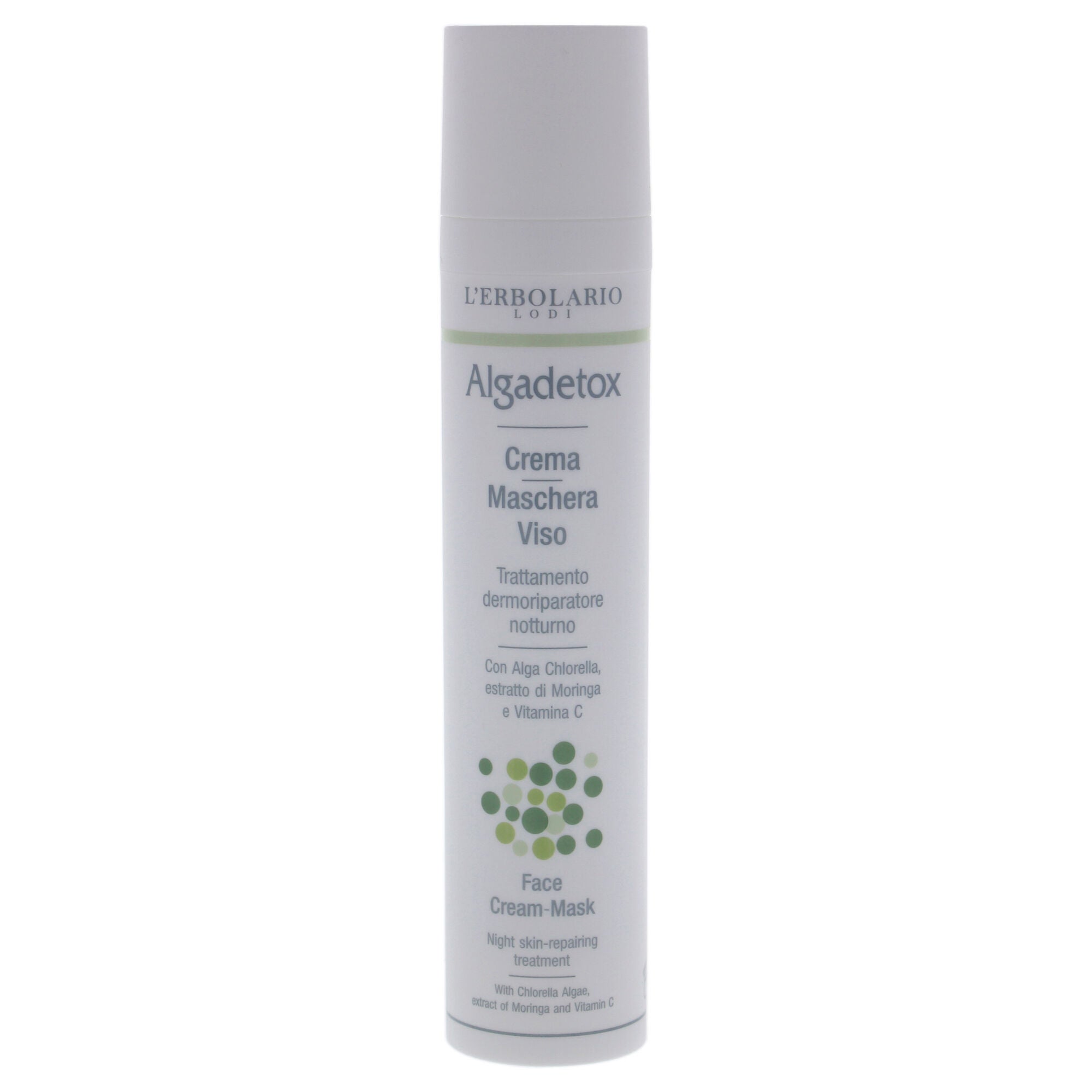 Algadetox Face Night Cream Mask by LErbolario for Unisex - 1.6 oz Cream, See Description, alternate image number 4