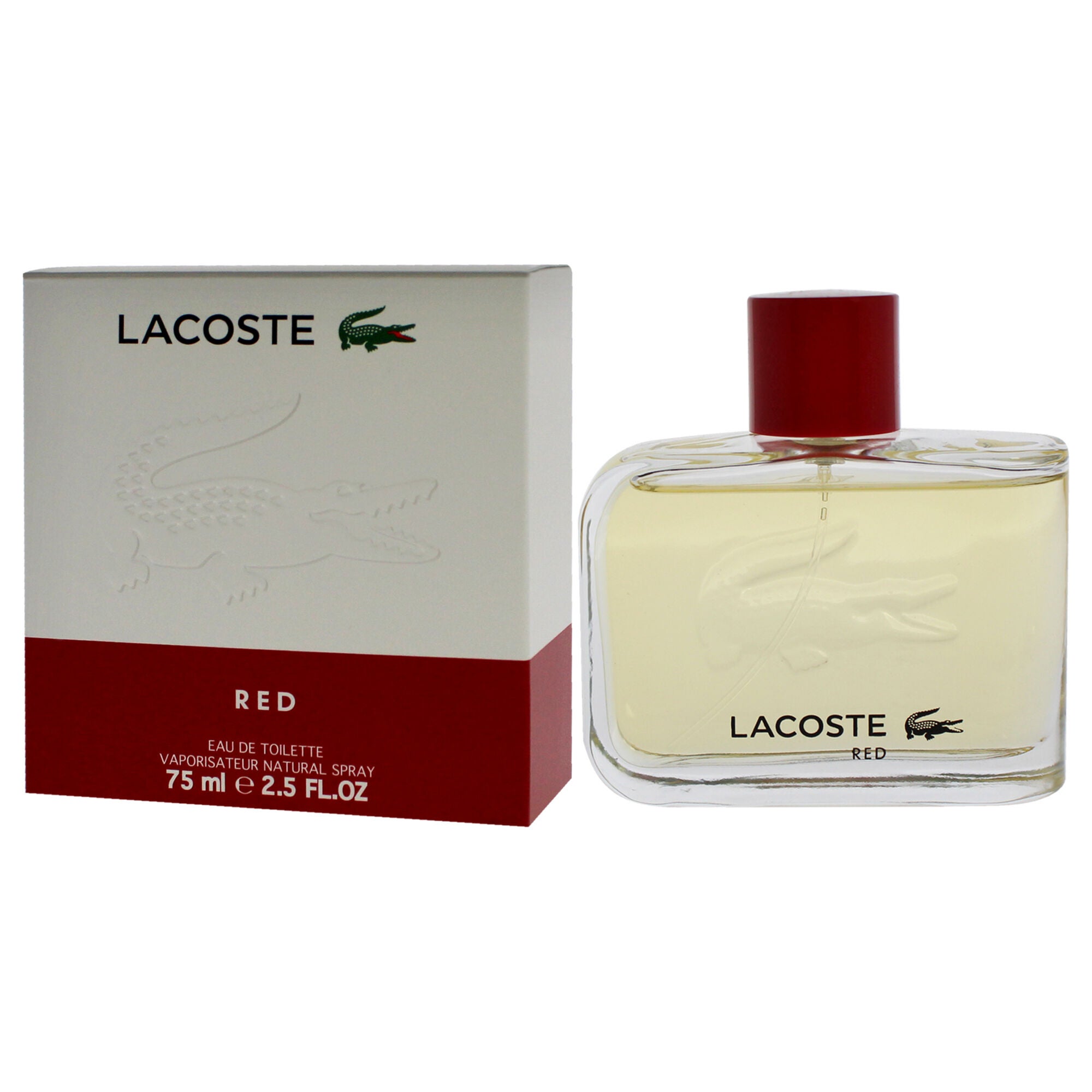 Lacoste Red by Lacoste for Men - 2.5 oz EDT Spray, See Description, alternate image number 2