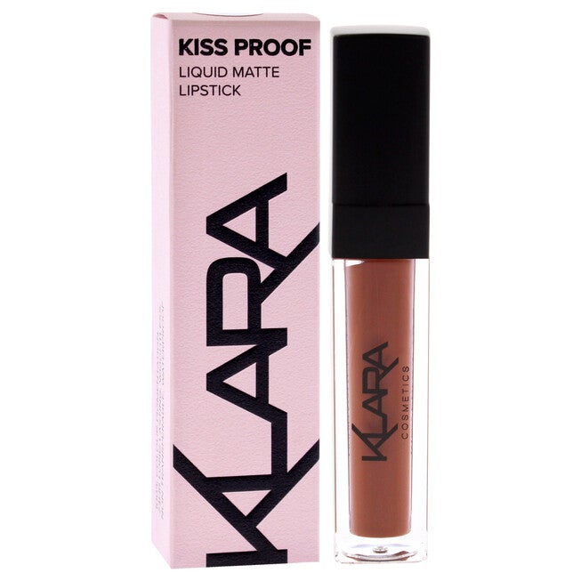 Kiss Proof Lipstick Liquid Matte - 14 Chocolate Temptation by Klara for Women - 0.27 oz Lipstick, See Description, alternate image number 2