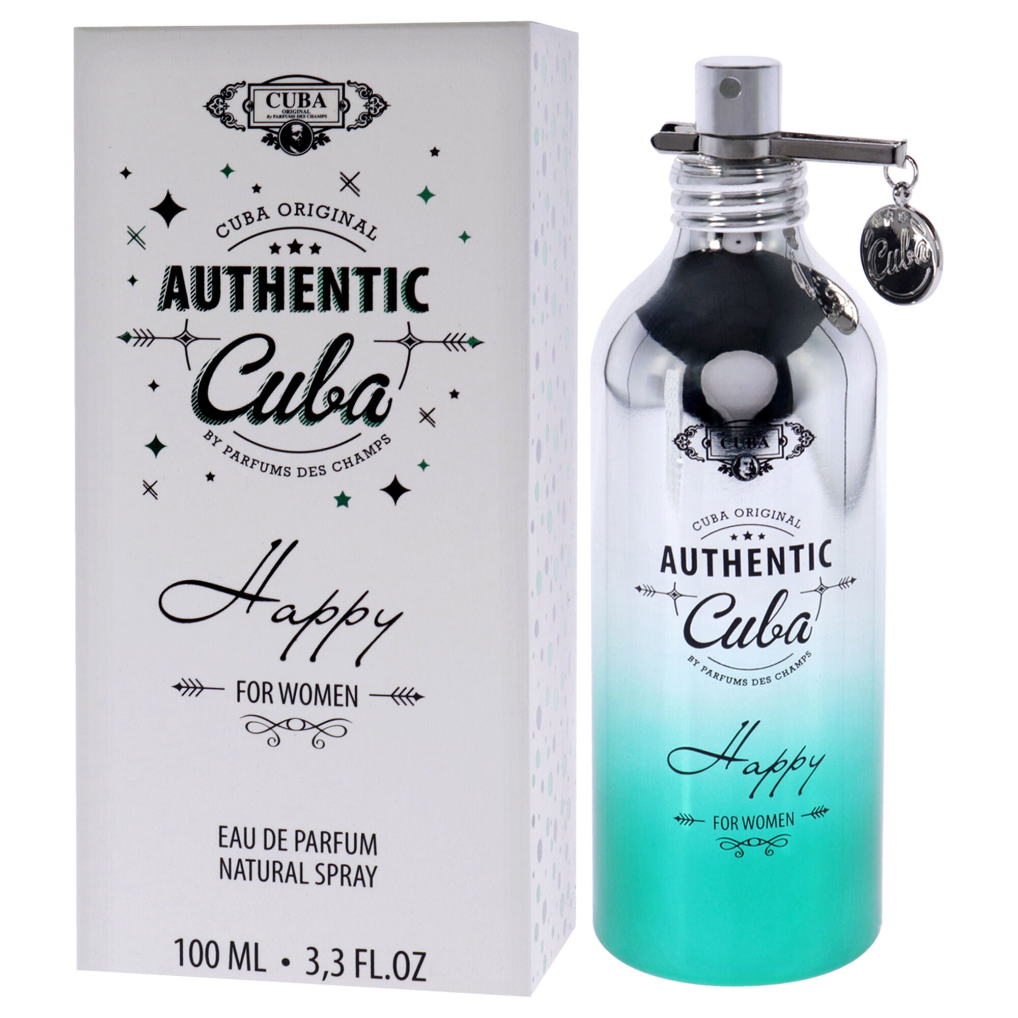 Cuba Authentic Happy by Cuba for Women - 3.3 oz EDP Spray, , alternate image number 7