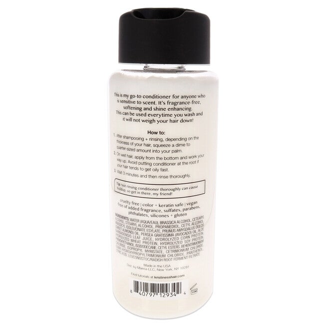 Fragrance Free Shine Enhancing Conditioner by Kristin Ess for Unisex - 10 oz Conditioner, NA, alternate image number null