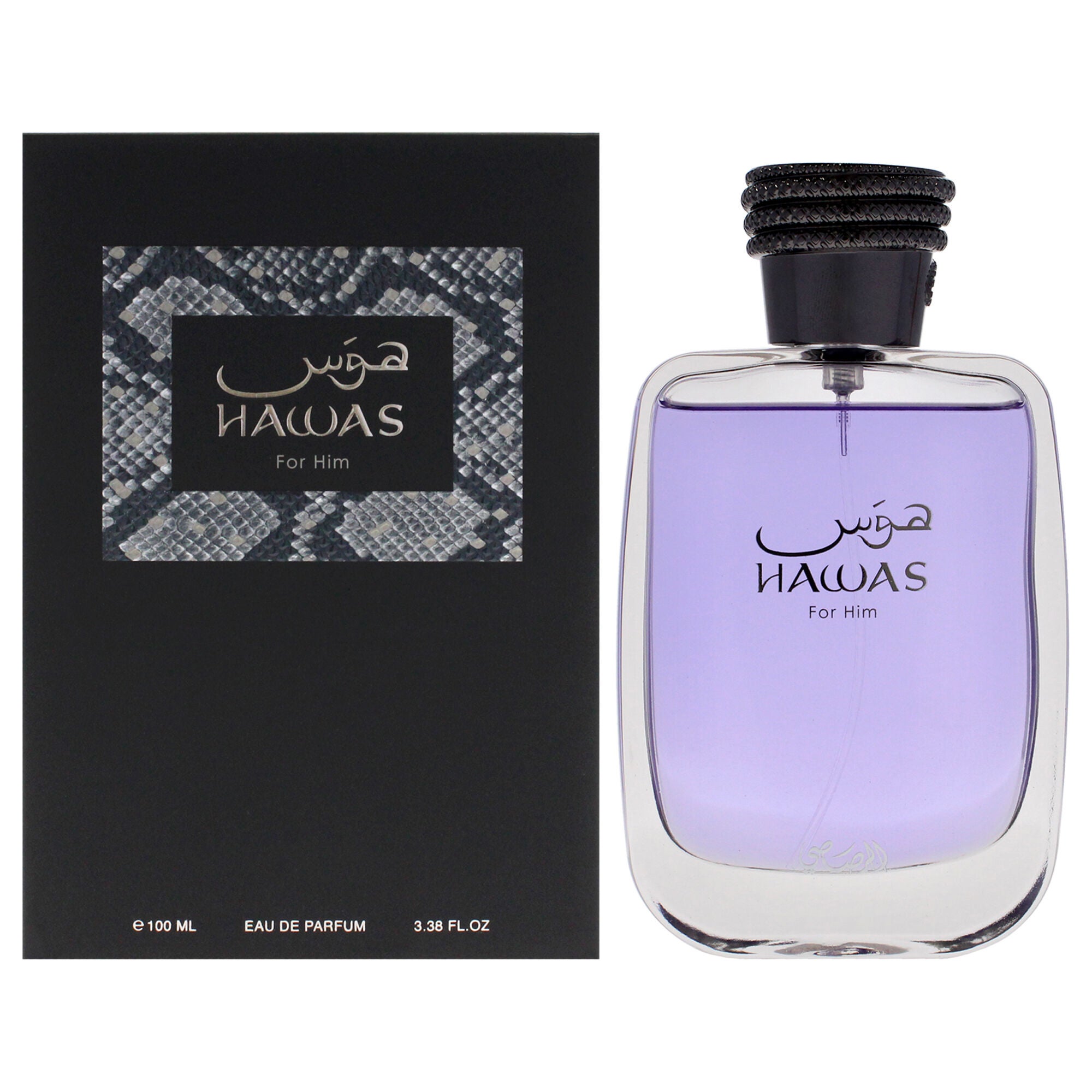 Hawas by Rasasi for Men - 3.38 oz EDP Spray, See Description, hi-res image number 0