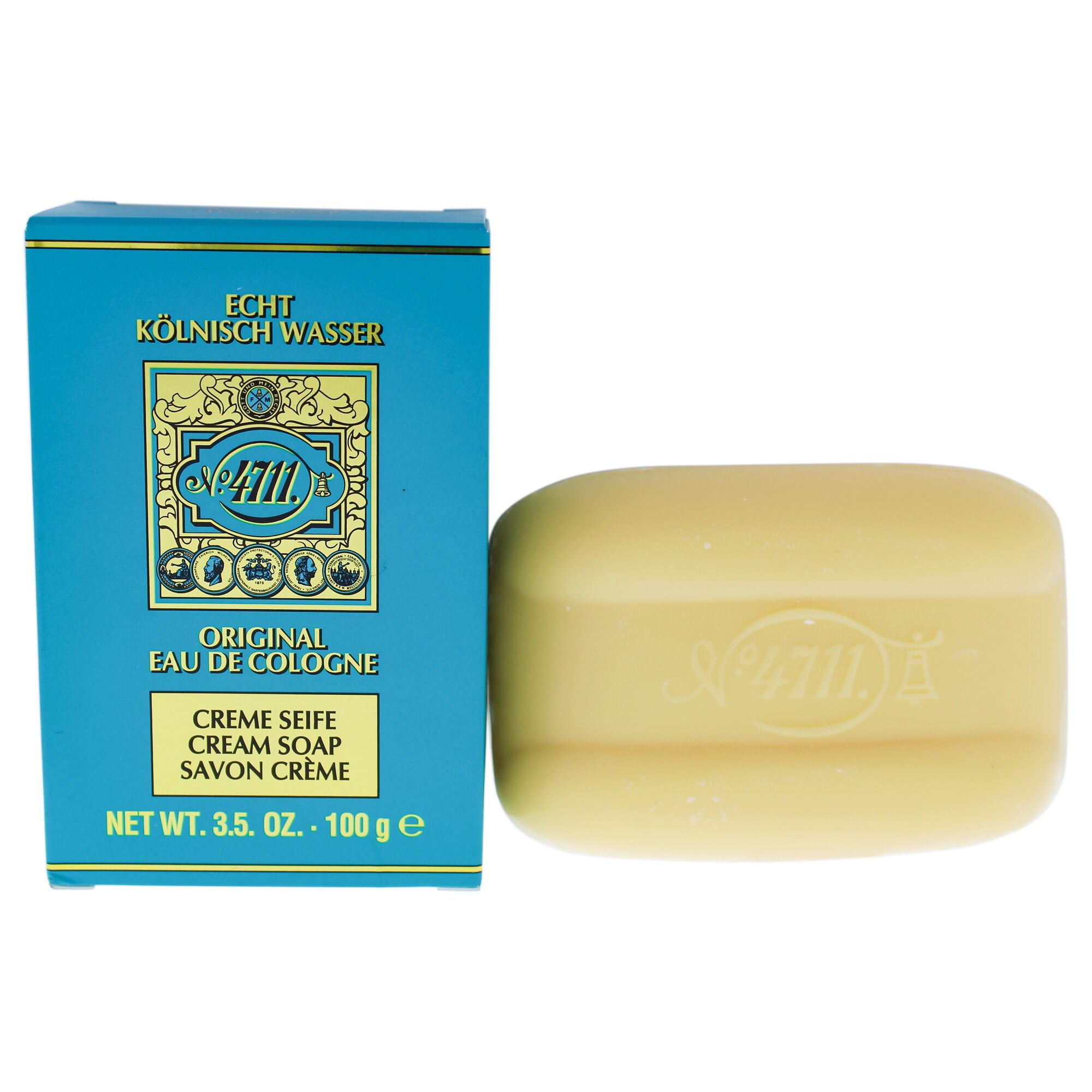 4711 by Muelhens for Unisex - 3.5 oz Soap, See Description, hi-res image number 0