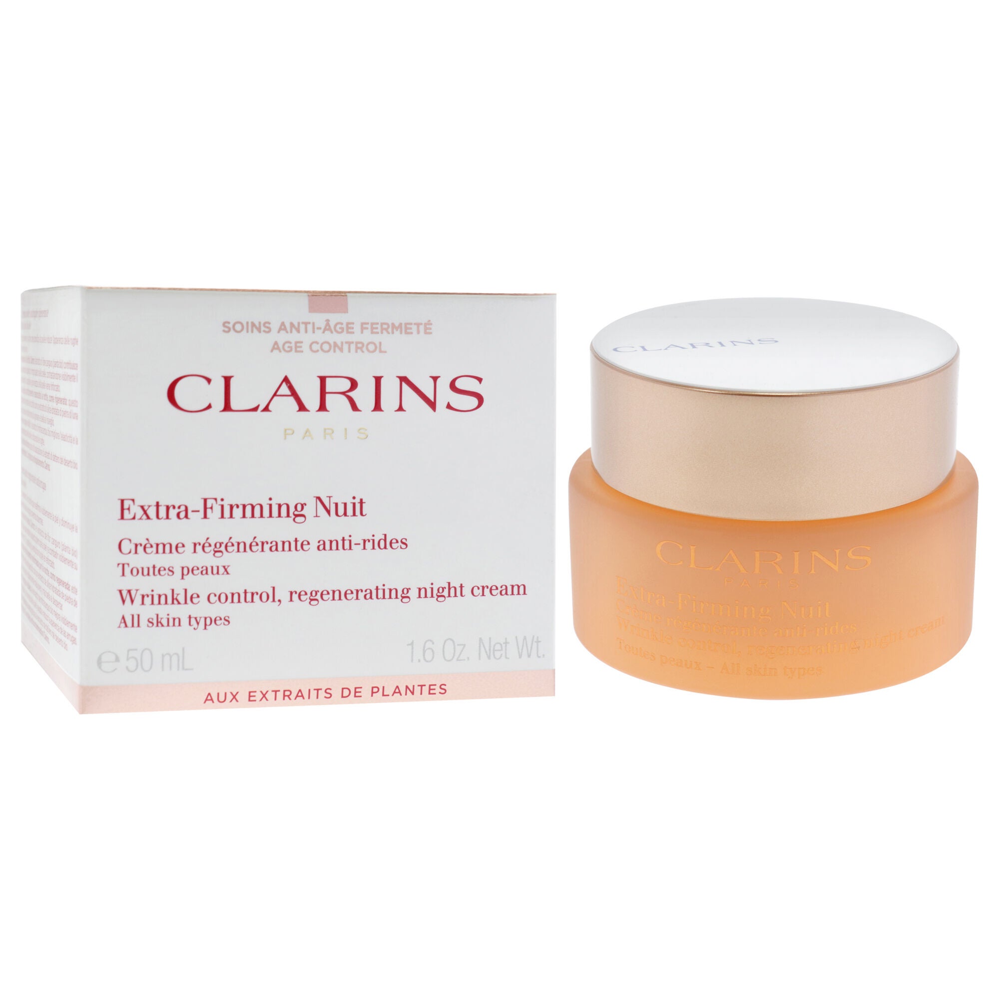 Extra Firming Night Cream - all Skin Types by Clarins for Unisex - 1.7 oz Cream, See Description, alternate image number 2