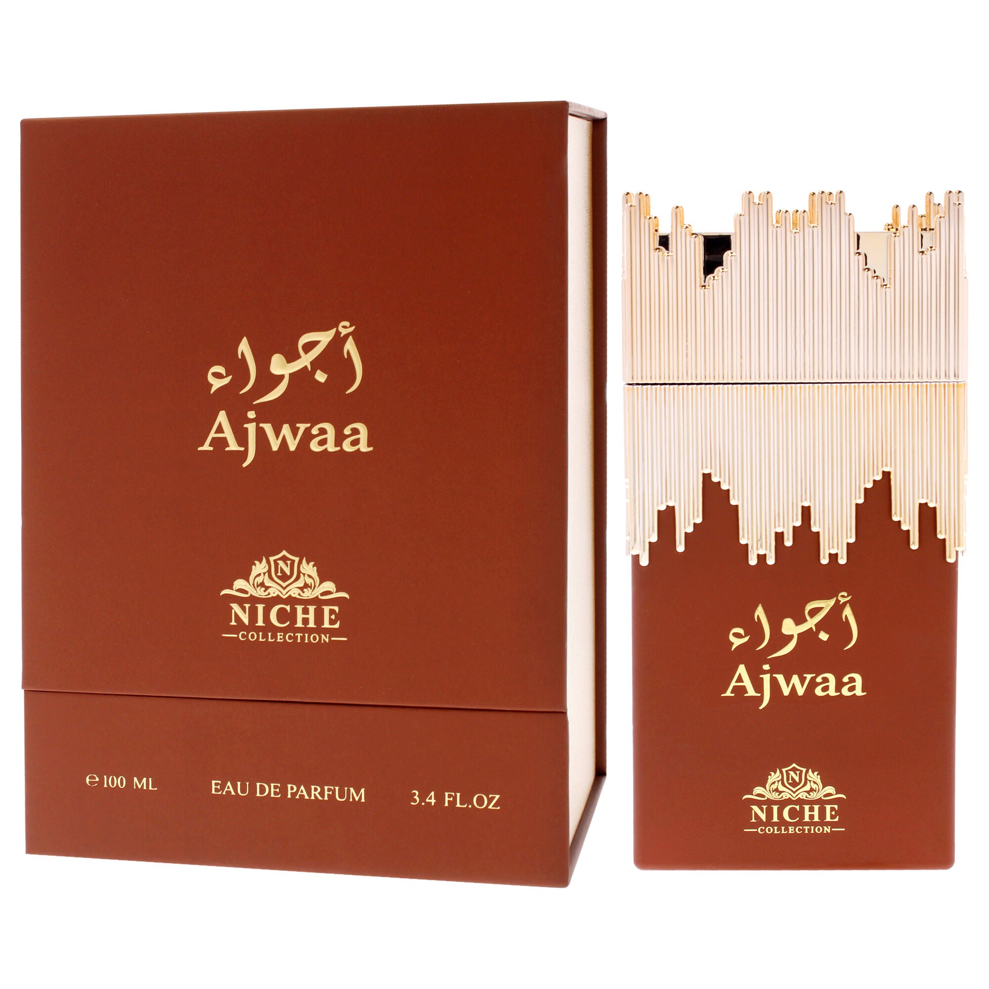 Niche Collection - Ajwaa by Khalis for Men - 3.4 oz EDP Spray, Clear, alternate image number 3