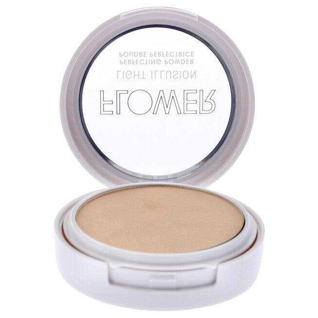 Light Illusion Perfecting Powder - L4-M1 Beige by Flower Beauty for Women - 0.28 oz Powder, NA, alternate image number null