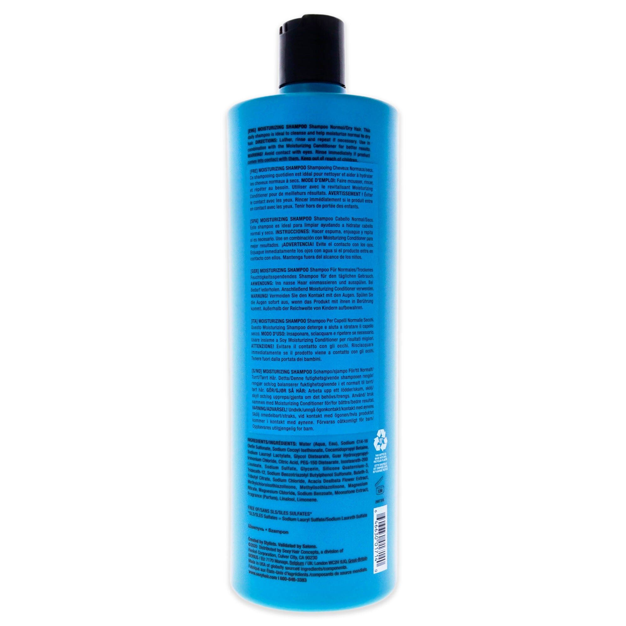Healthy Sexy Hair Moisturizing Shampoo by Sexy Hair for Unisex - 33.8 oz Shampoo, , alternate image number 2