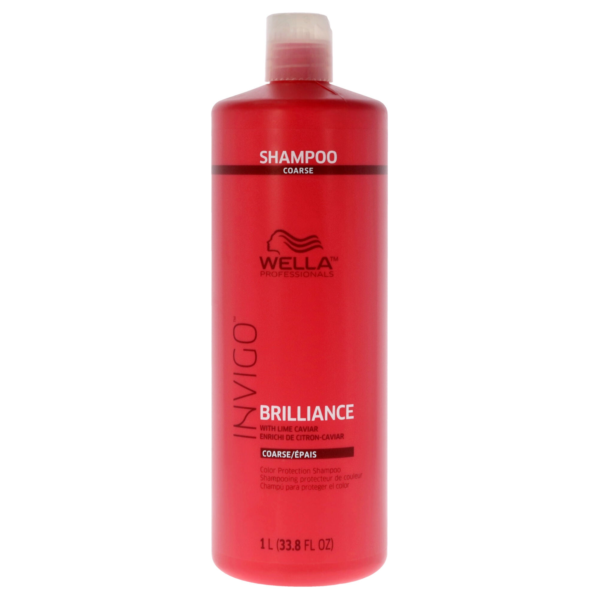 Invigo Brilliance Shampoo For Coarse Hair by Wella for Unisex - 33.8 oz Shampoo, , alternate image number 4