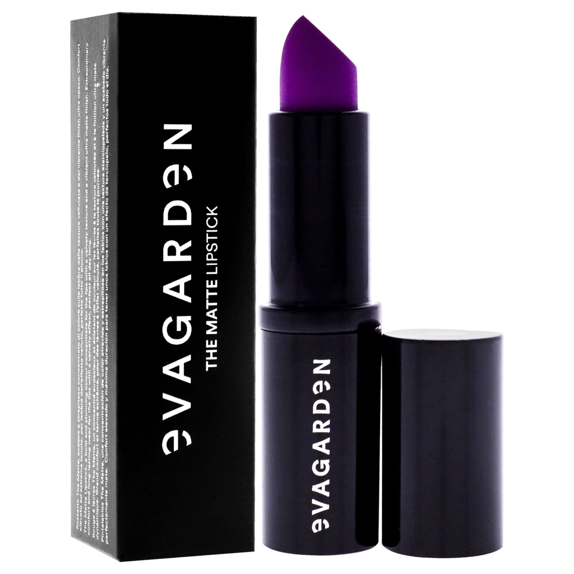 The Matte Liquid Lipstick - 640 Modern Purple by Evagarden for Women - 0.10 oz Lipstick, See Description, alternate image number 1