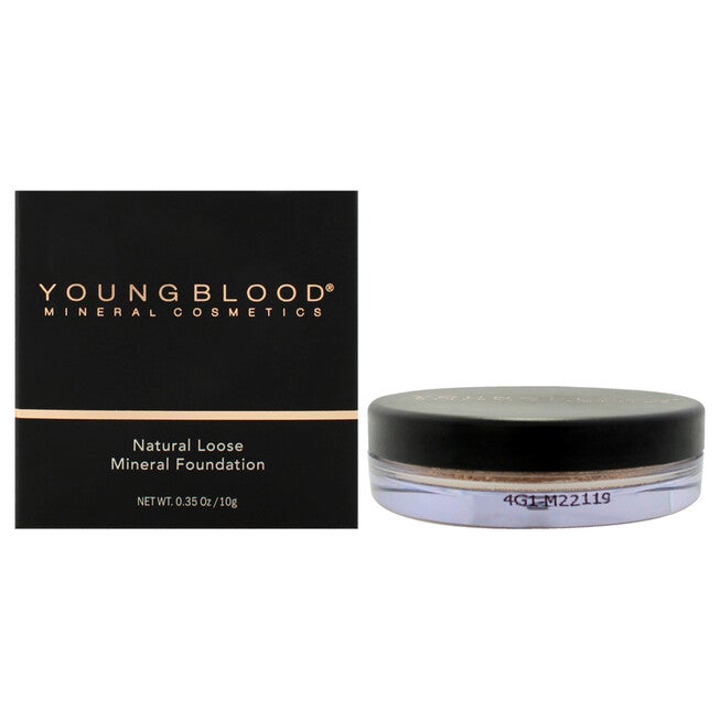 Natural Loose Mineral Foundation - Cool Beige by Youngblood for Women - 0.35 oz Foundation, See Description, hi-res image number 0