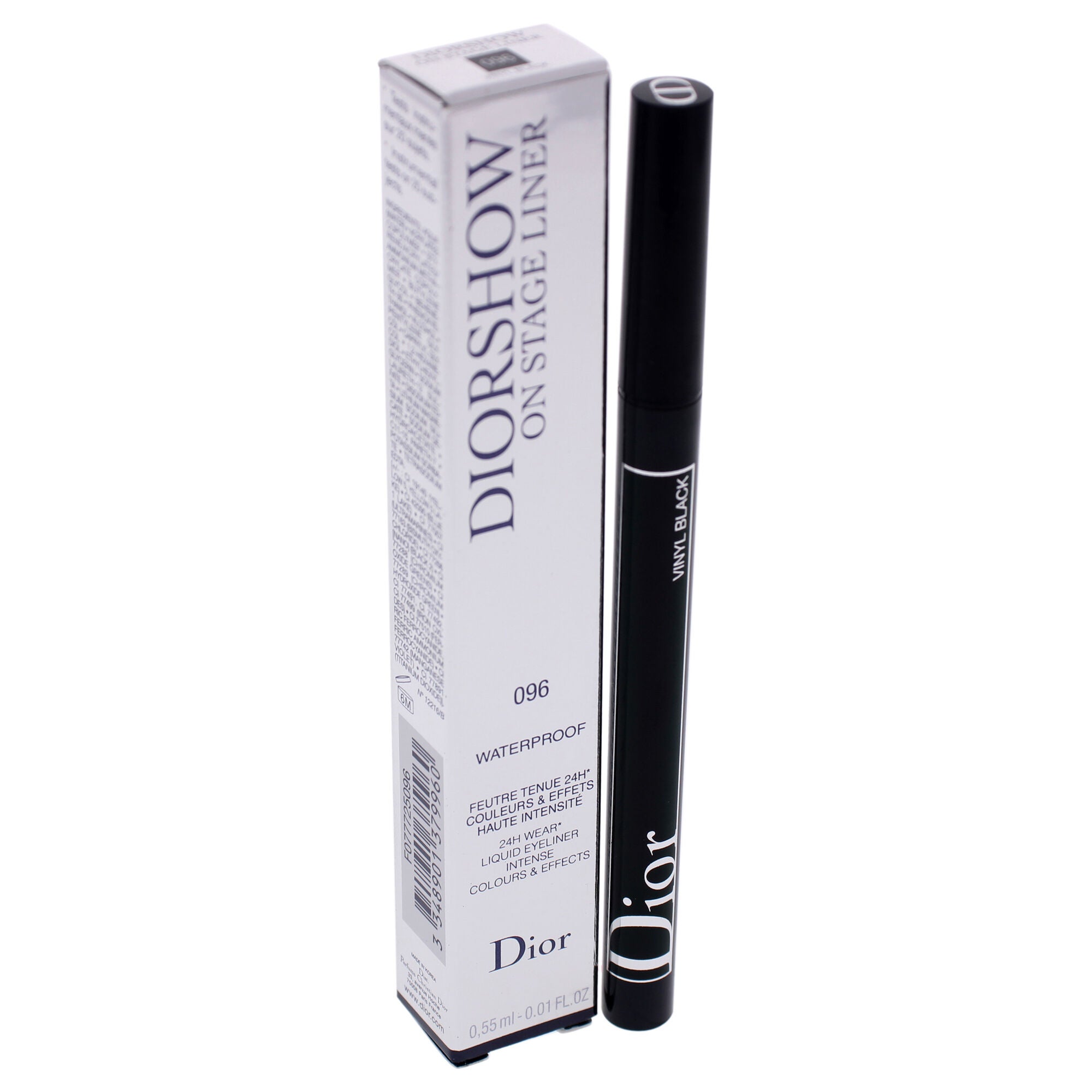 Diorshow On Stage Liquid Eyeliner Waterproof - 096 Vinyl Black by Christian Dior for Women - 0.01 oz Eyeliner, , alternate image number 8