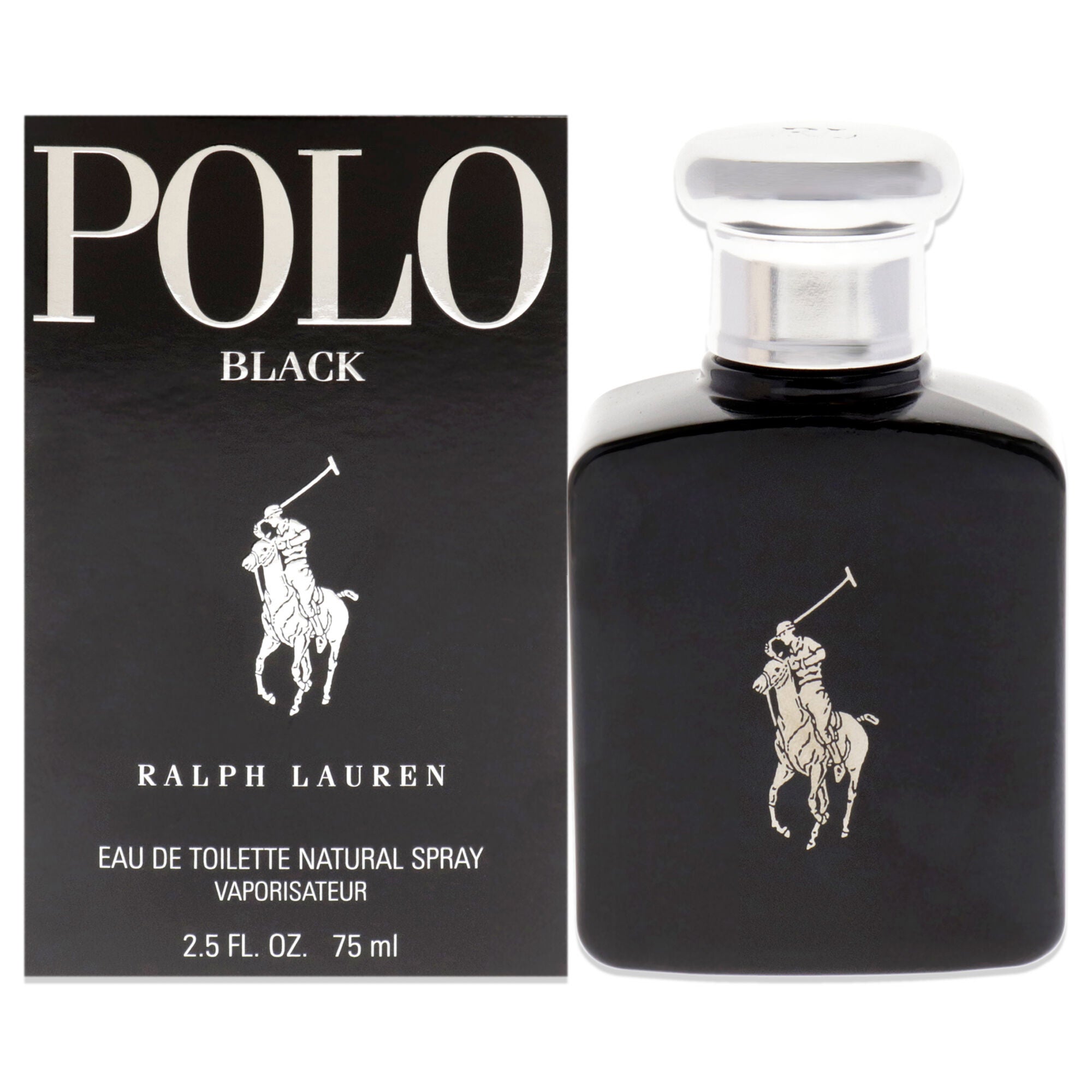 Polo Black by Ralph Lauren for Men - 2.5 oz EDT Spray, See Description, hi-res image number 0