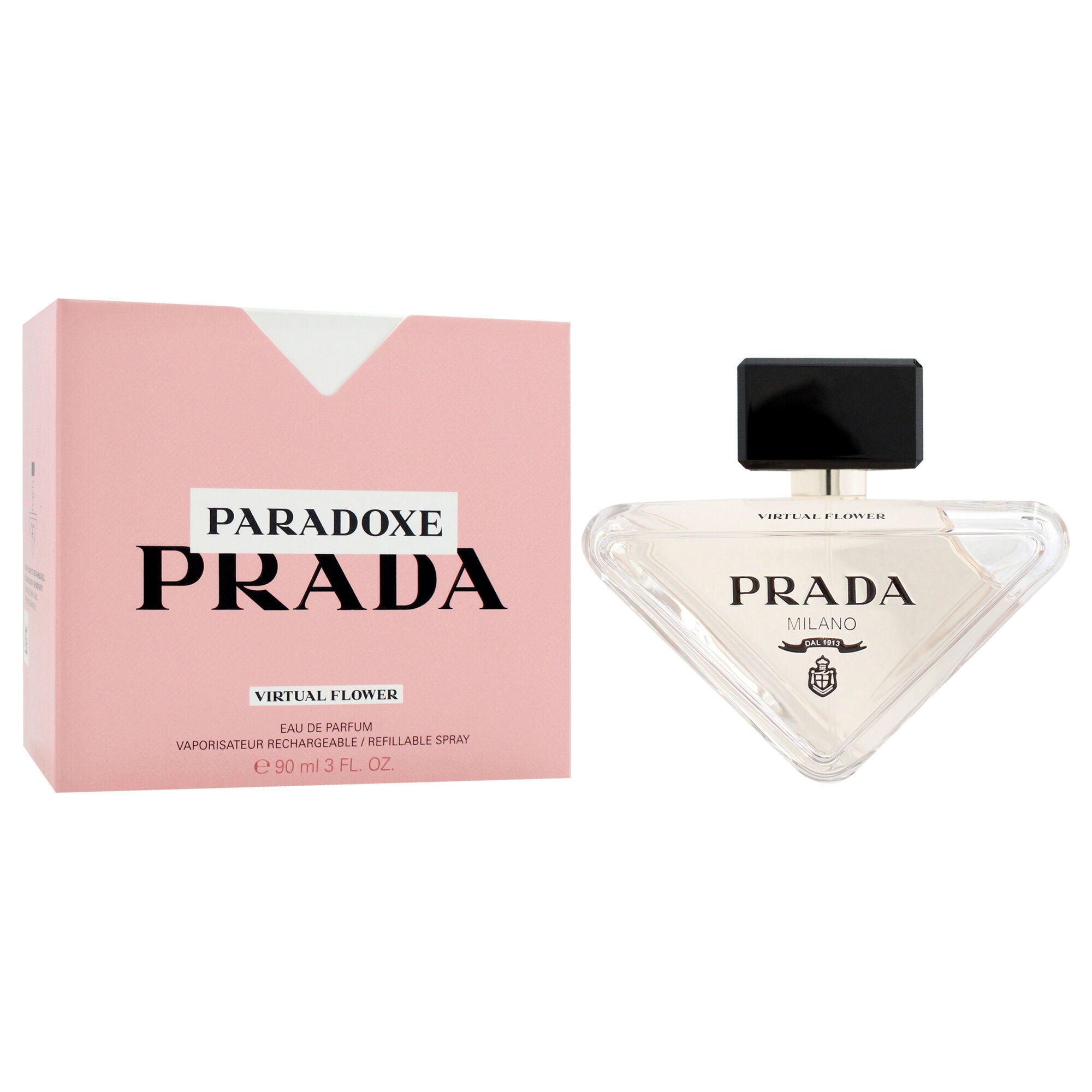 Paradoxe Virtual Flower by Prada for Women - 3 oz EDP Spray (Refillable), See Description, alternate image number 1