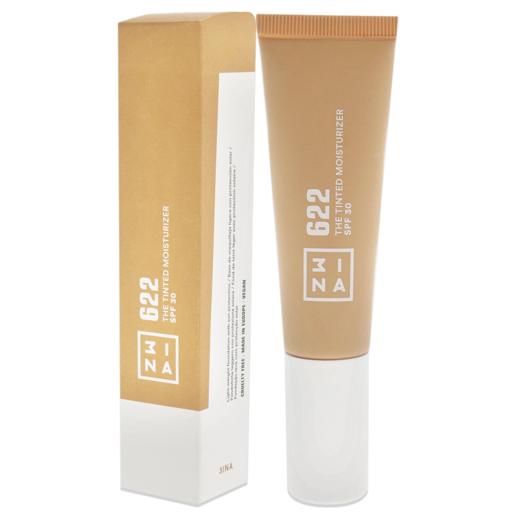 The Tinted Moisturizer SPF 30 - 622 by 3INA for Women - 1 oz Foundation, , alternate image number 7