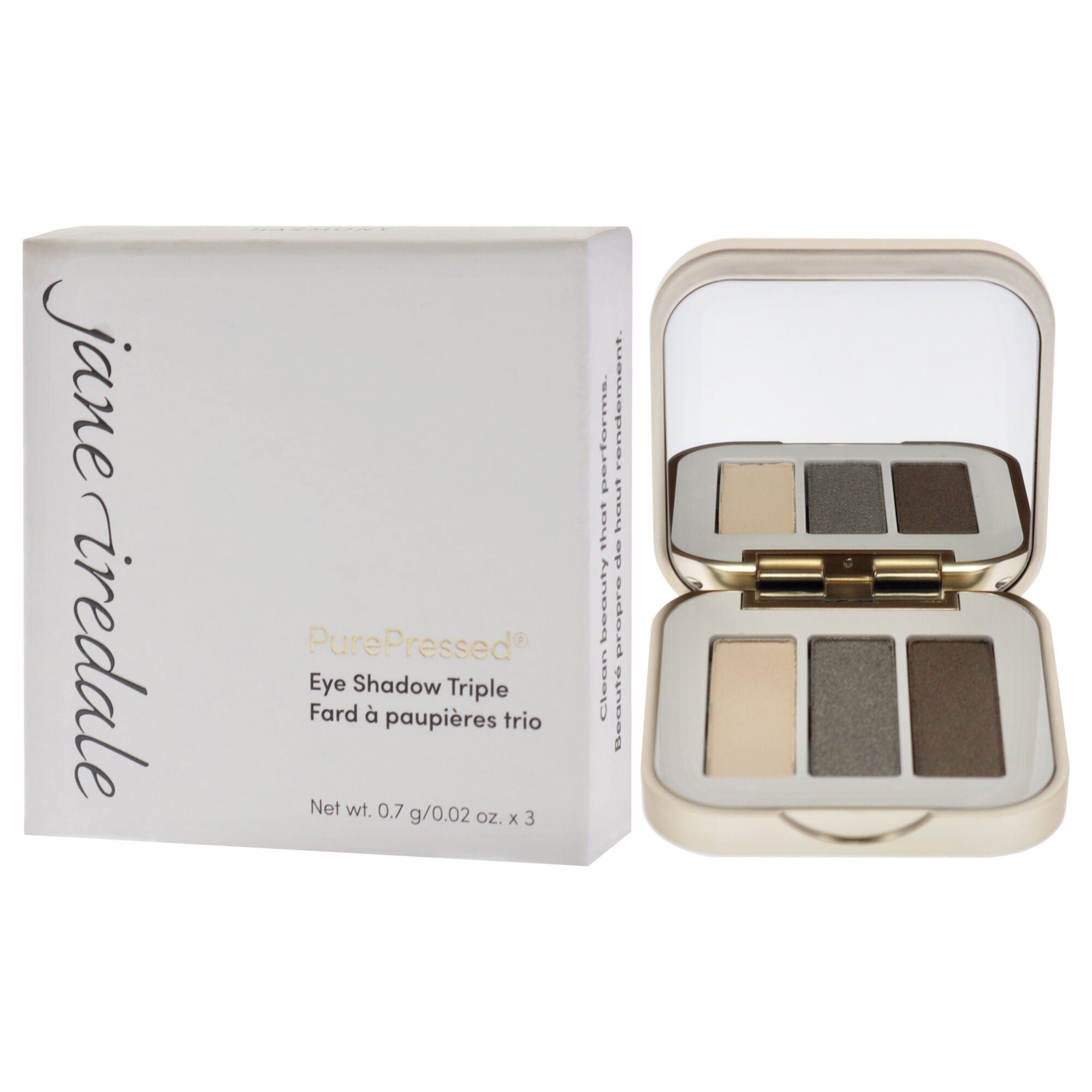 PurePressed Eyeshadow Triple - Harmony by Jane Iredale for Women - 0.06 oz Eye Shadow, See Description, alternate image number 3