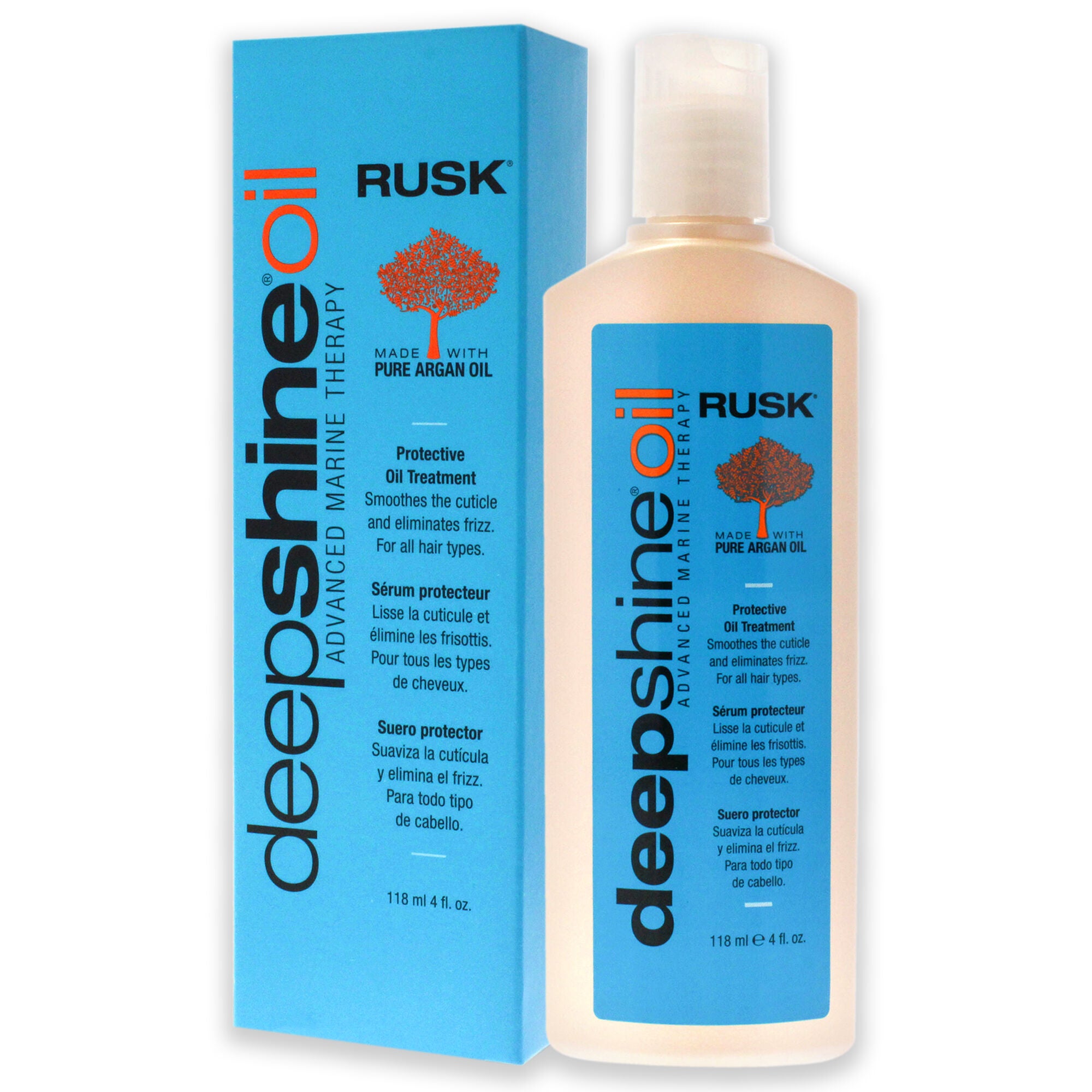 Deepshine Protective Oil Treatment by Rusk for Unisex - 4 oz Treatment, , alternate image number 8