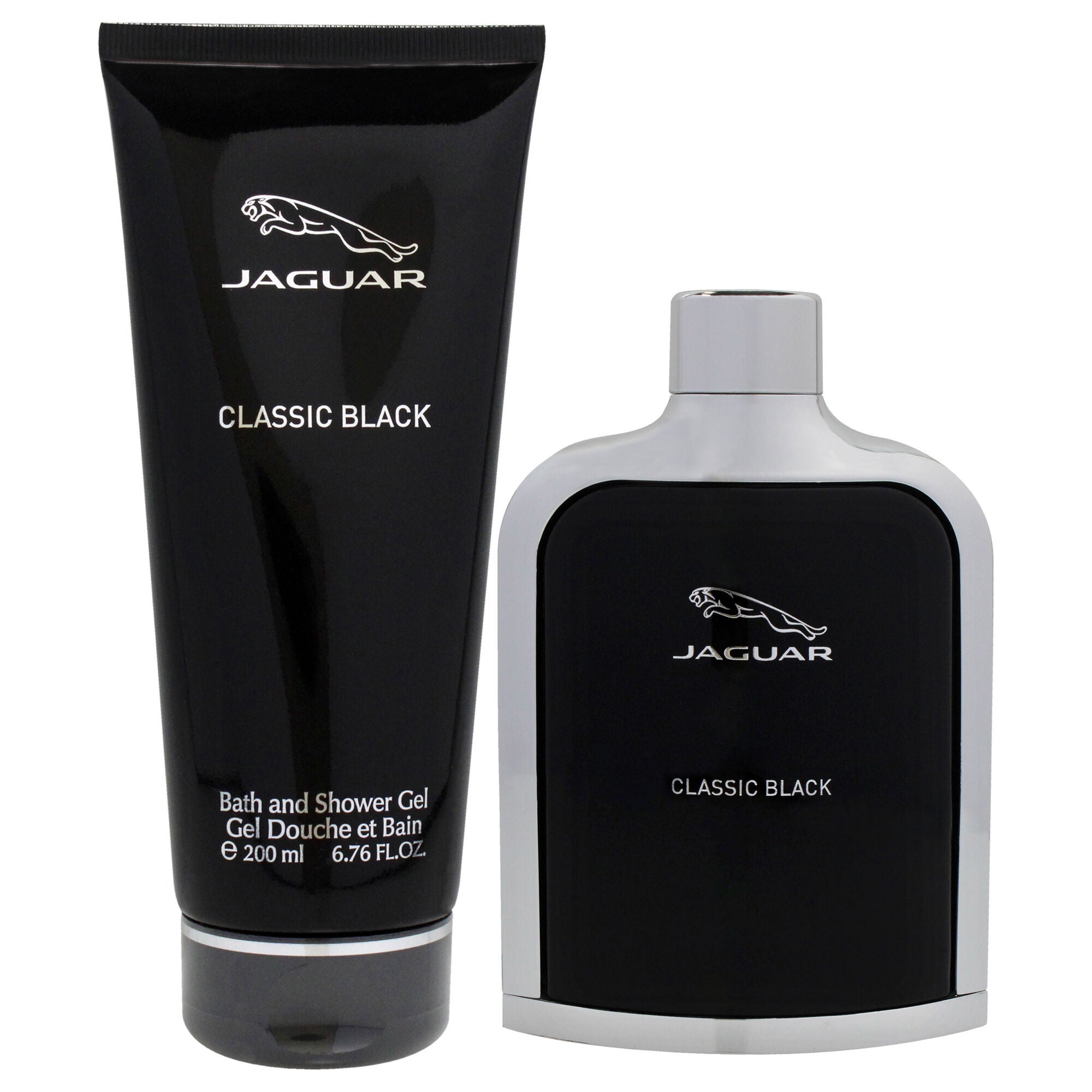 Jaguar Classic Black by Jaguar for Men - 2 Pc Gift Set 3.4oz EDT Spray, 6.76oz Bath and Shower Gel, See Description, alternate image number 4