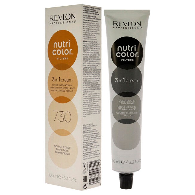 Nutri Color Cream - 730 Golden Blonde by Revlon for Unisex - 3.3 oz Hair Color, NA, alternate image number null