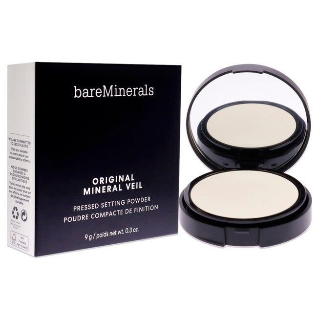 Original Mineral Veil Pressed Setting Powder - Translucent by bareMinerals for Women - 0.3 oz Powder, See Description, alternate image number 2
