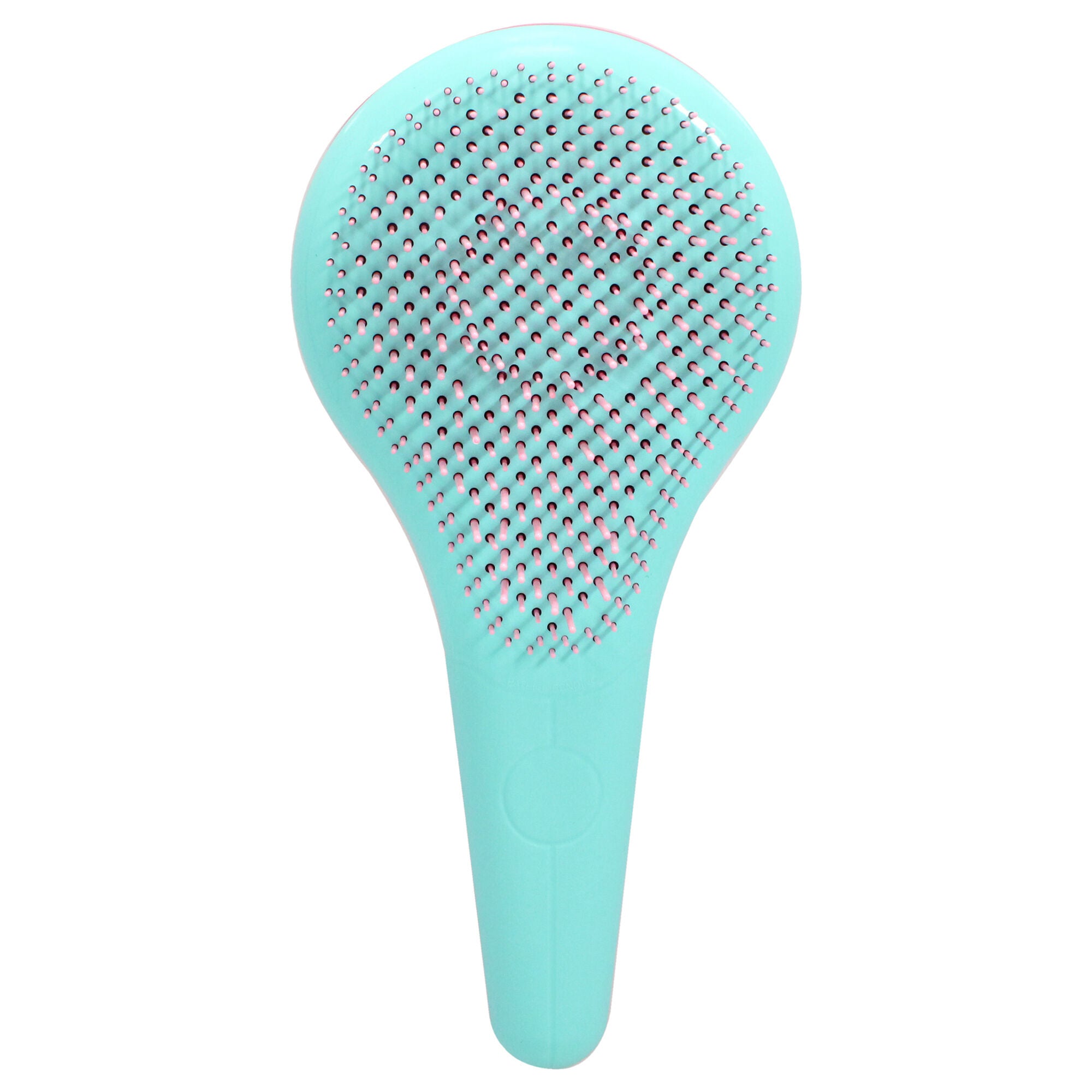 The Classic Detangler Thick and Curly Hair - Pink-Turquoise by Michel Mercier for Unisex - 1 Pc Hair Brush, See Description, alternate image number 4