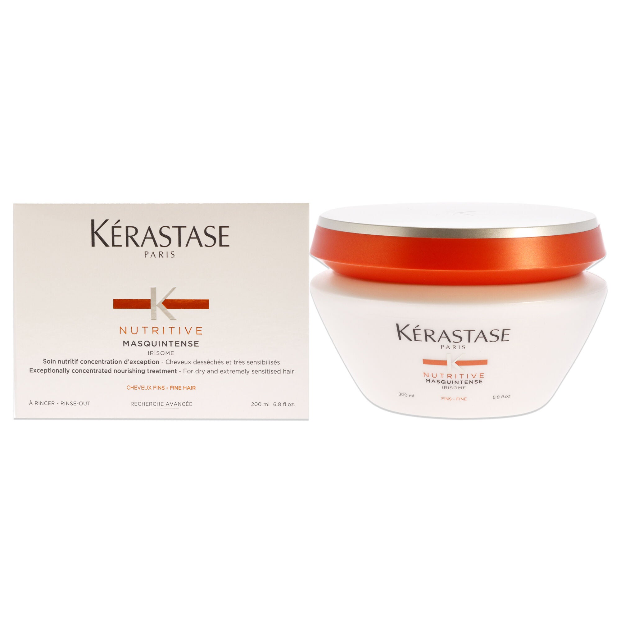 Nutritive Masquintense-fine by Kerastase for Unisex - 6.8 oz Masque, , alternate image number 5