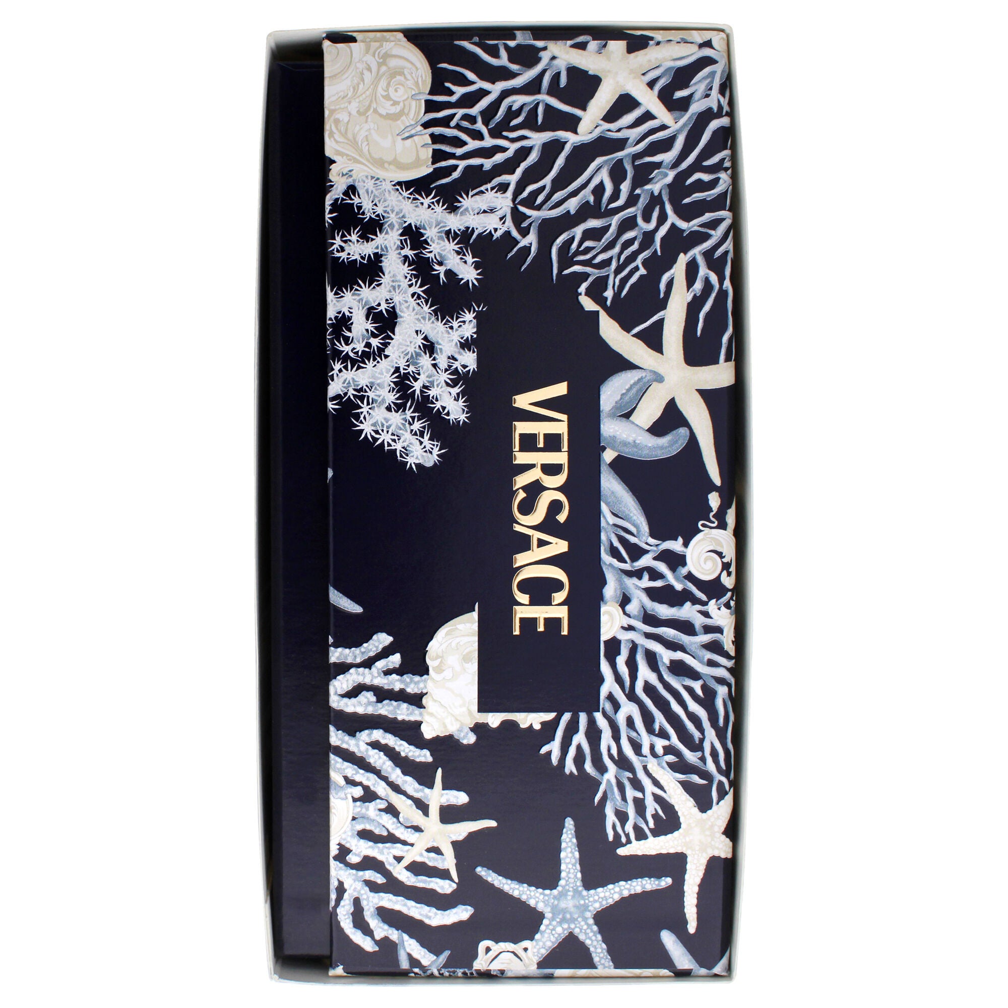 Dylan Blue by Versace for Women - 4 Pc Gift Set 3.4oz EDP Spray, 0.17oz EDP Splash (Mini), 3.4oz Body Lotion, 3.4oz Bath and Shower Gel, Clear, alternate image number 5