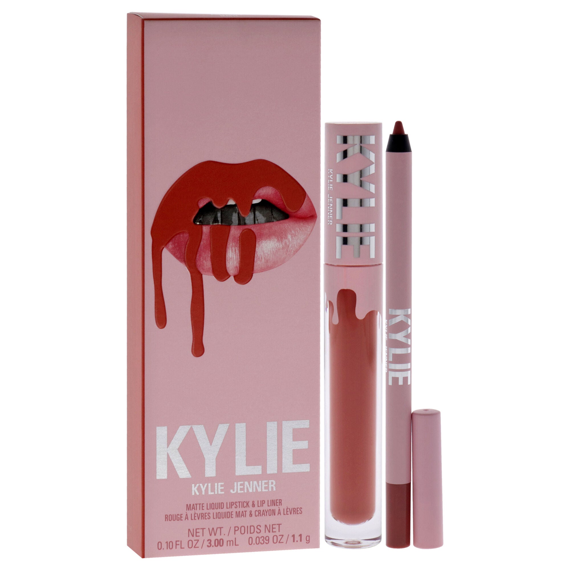 Matte Lip Kit - 505 Autumn by Kylie Cosmetics for Women - 2 Pc 0.10oz Matte Liquid Lipstick, 0.039oz Lip Liner, See Description, alternate image number 1