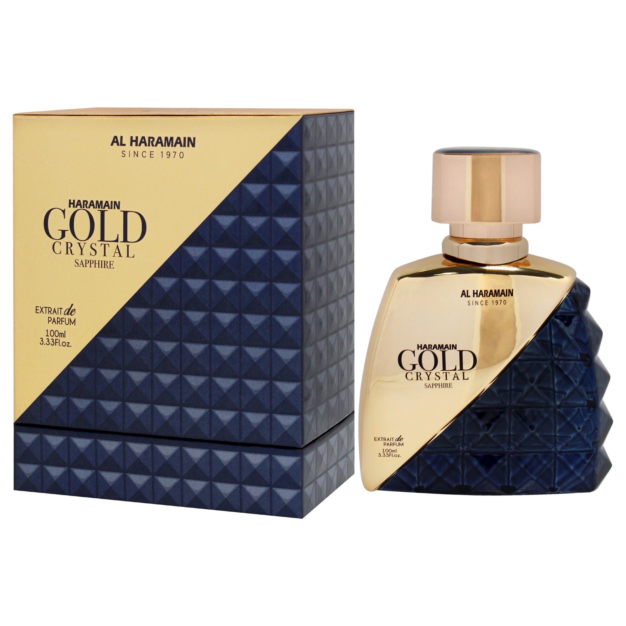 Gold Crystal Sapphire by Al Haramain for Unisex - 3.33 oz EDP Spray, See Description, alternate image number 2