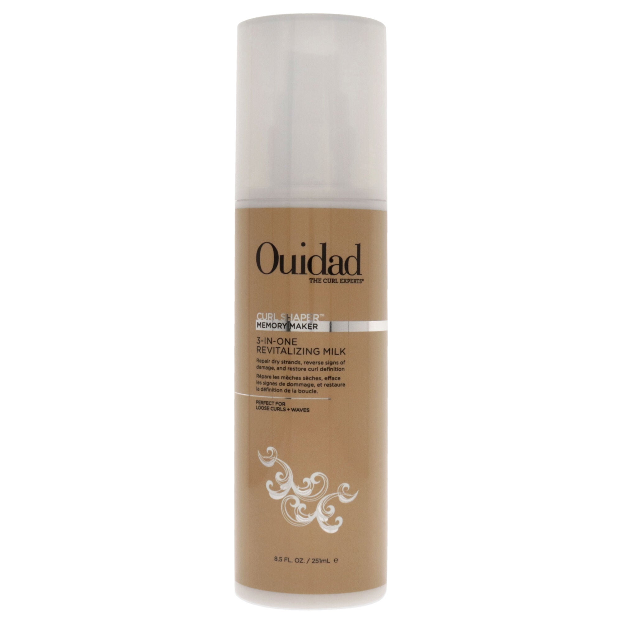 Curl Shaper Memory Maker 3-in-One Revitalizing Milk by Ouidad for Unisex - 8.5 oz Treatment, See Description, hi-res image number 0