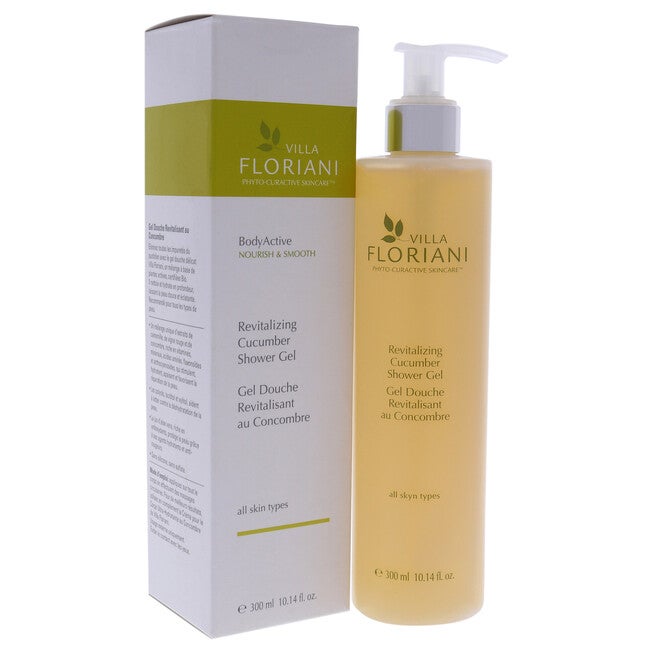 Revitalizing Shower Gel - Cucumber by Villa Floriani for Women - 10.14 oz Shower Gel, , alternate image number null
