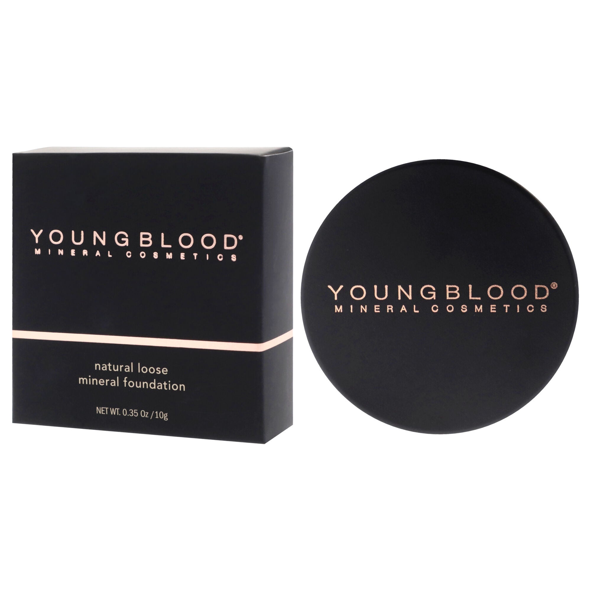 Natural Loose Mineral Foundation - Coffee by Youngblood for Women - 0.35 oz Foundation, See Description, alternate image number 3