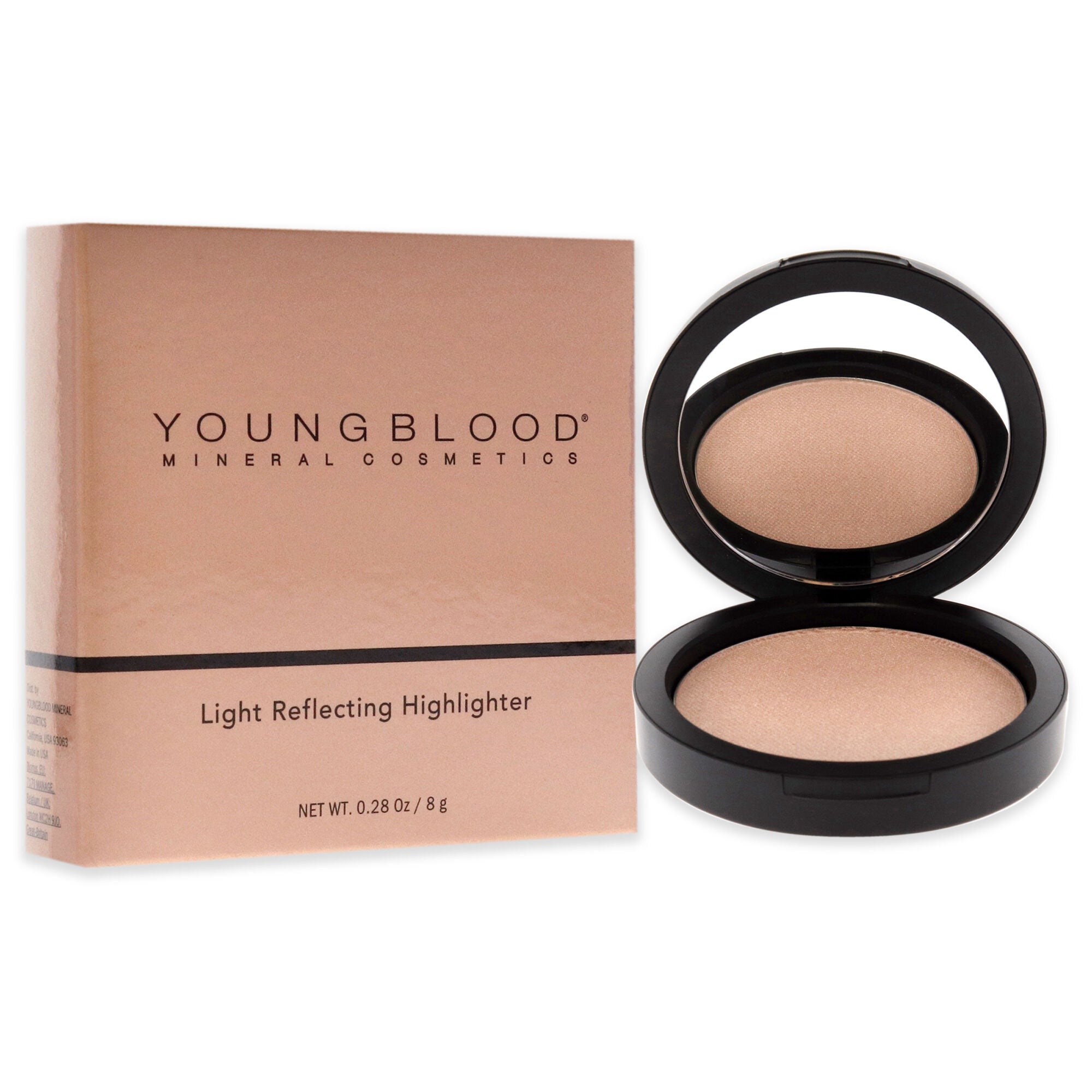 Light Reflecting Highlighter - Quartz by Youngblood for Women - 0.28 oz Highlighter, See Description, alternate image number 1