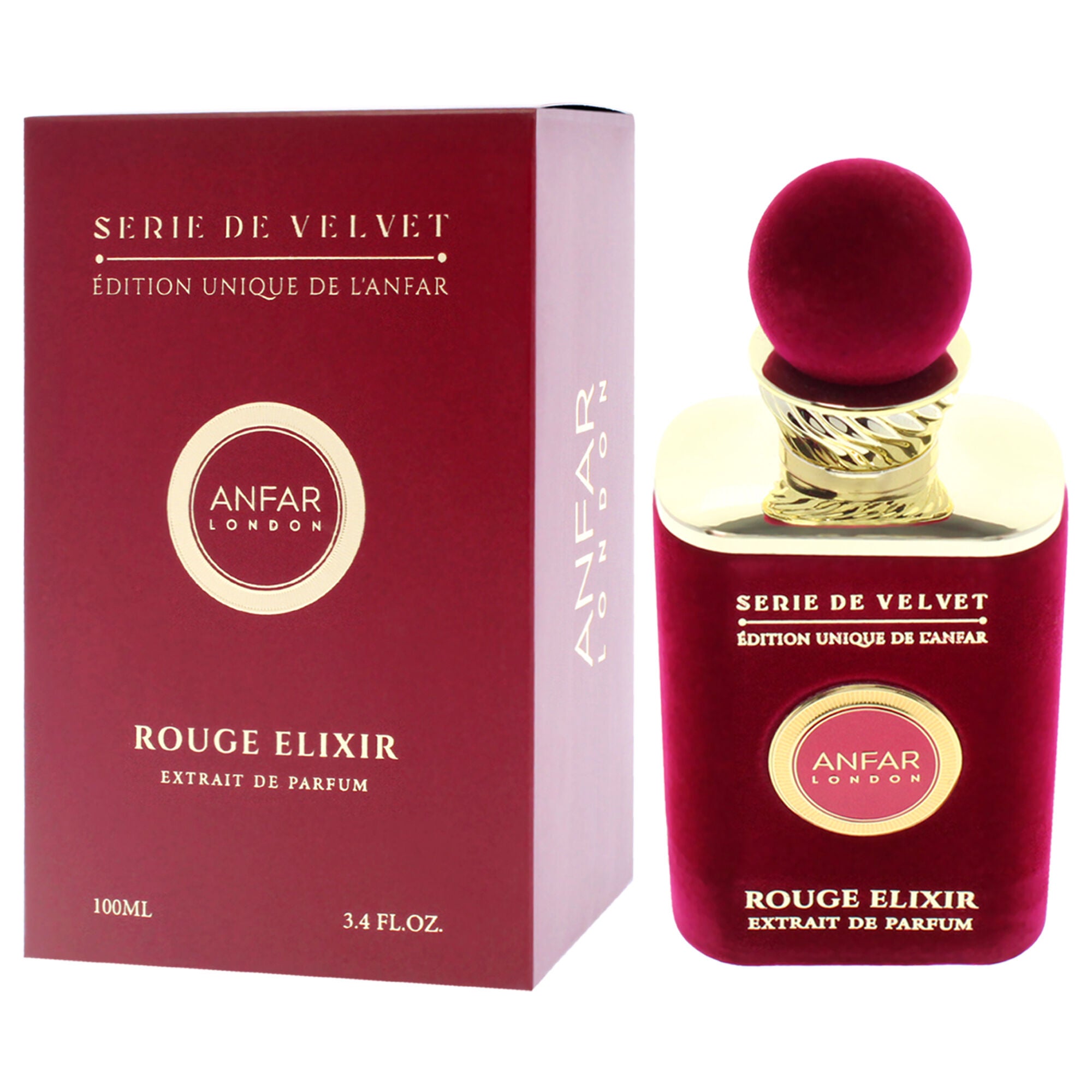 Serie De Velvet - Rouge Elixir by Anfar for Women - 3.4 oz Extrait De Parfum Spray, See Description, alternate image number 3