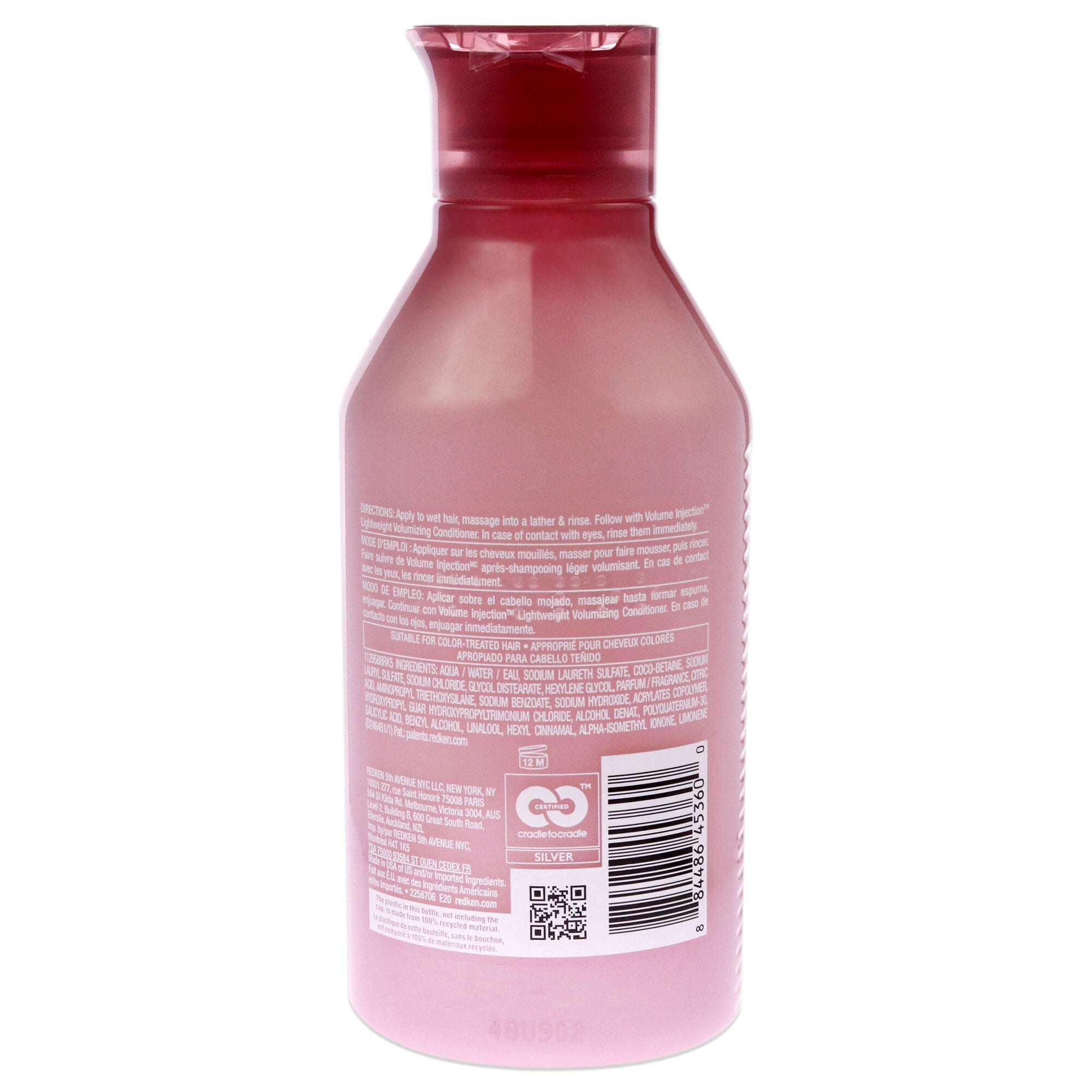 Volume Injection Shampoo-NP by Redken for Unisex - 10.1 oz Shampoo, See Description, alternate image number 2