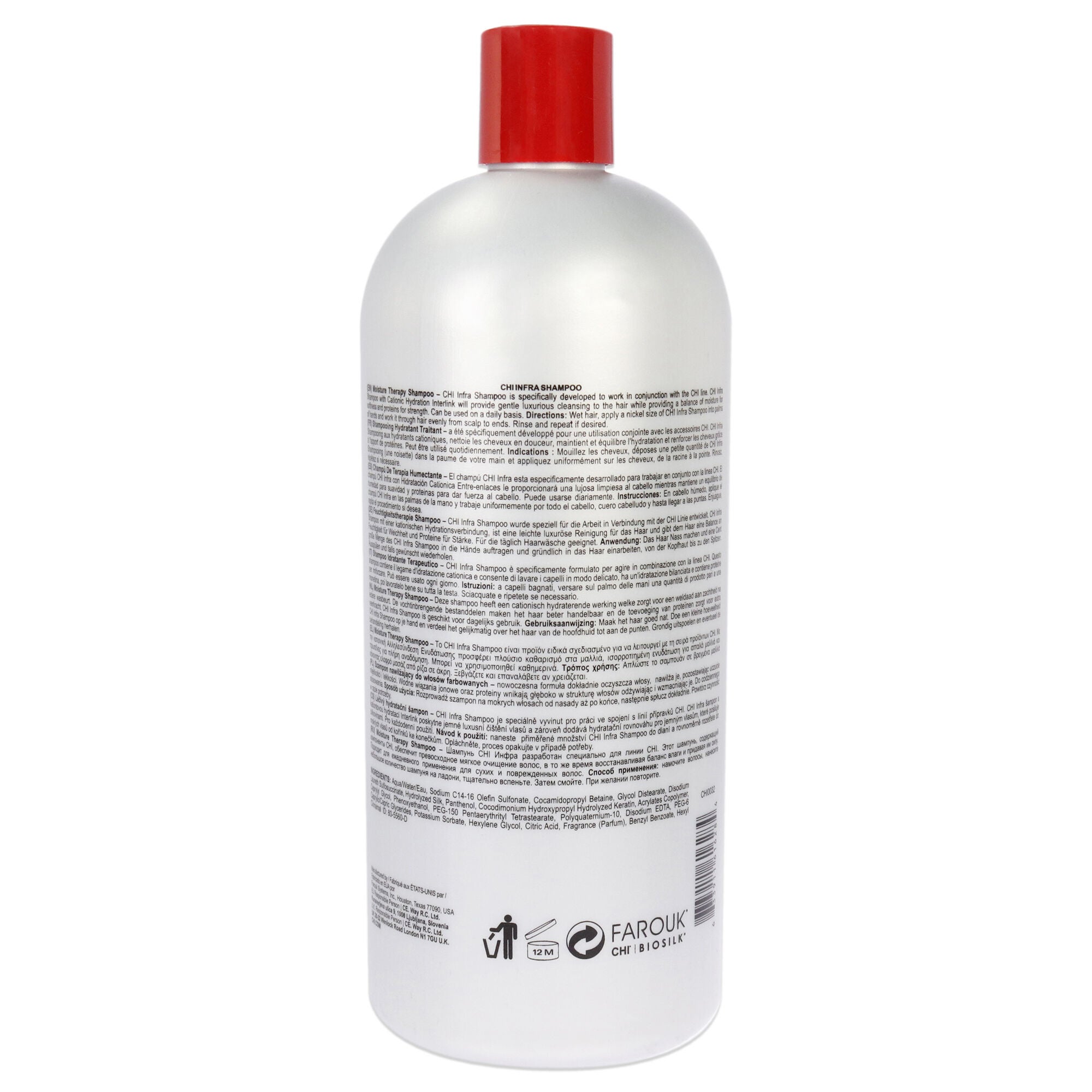 Infra Shampoo by CHI for Unisex - 32 oz Shampoo, , alternate image number 1
