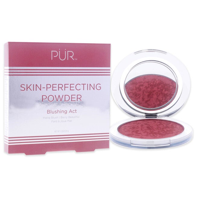 Blushing Act Skin Perfecting Powder - Berry Beautiful by Pur Cosmetics for Women - 0.28 oz Powder, NA, alternate image number null
