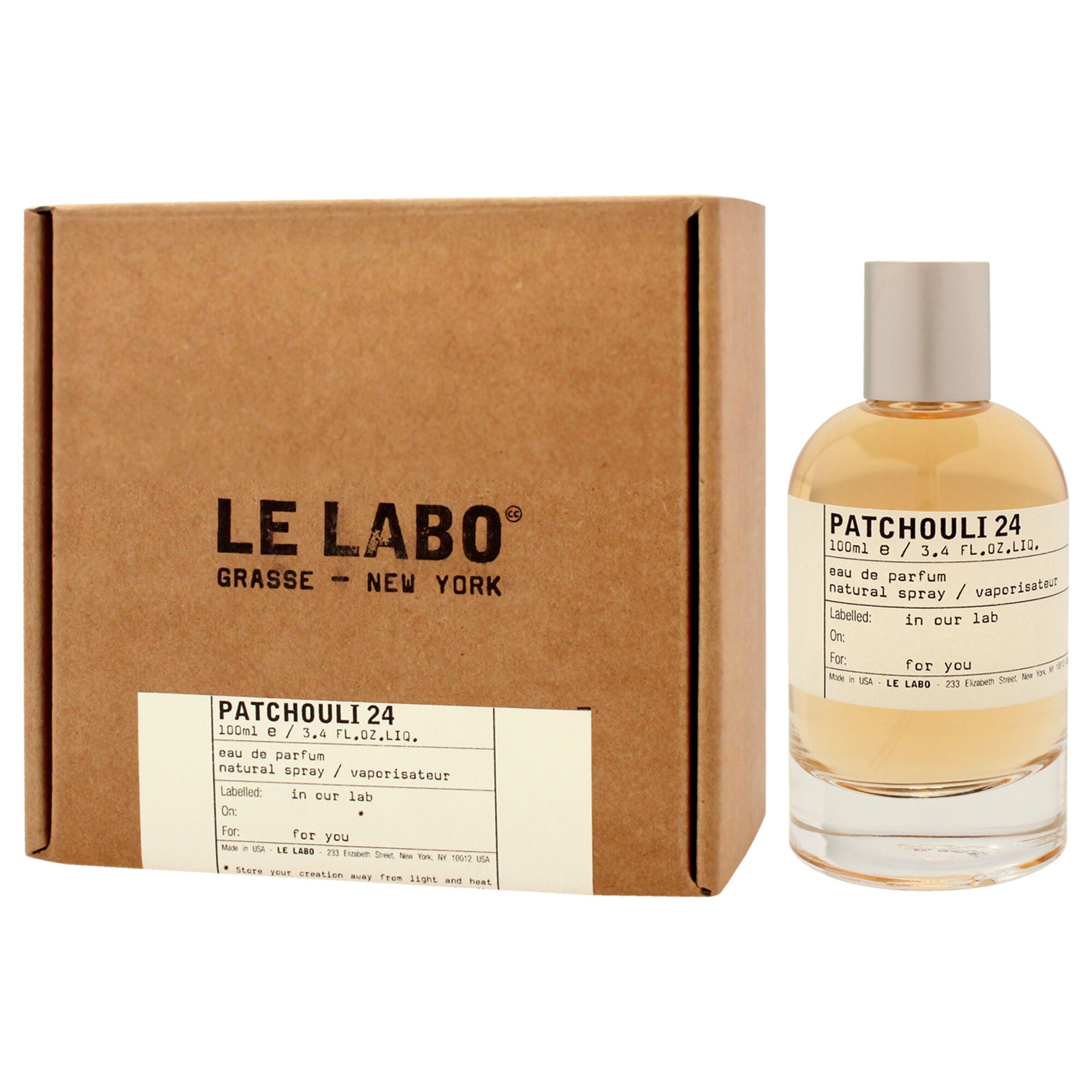 Patchouli 24 by Le Labo for Unisex - 3.4 oz EDP Spray, See Description, alternate image number 1