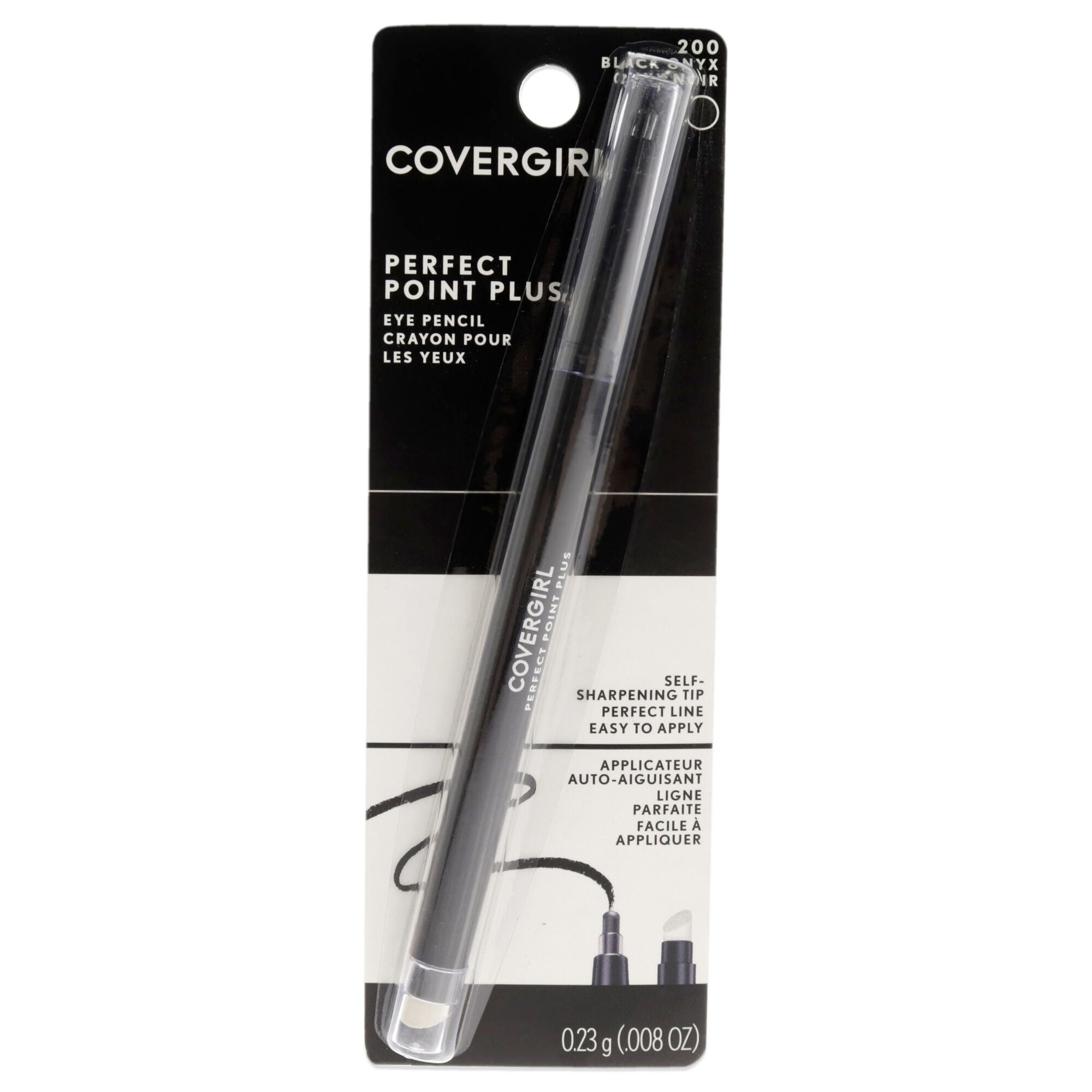 Perfect Point Plus Eyeliner - 200 Black Onyx by CoverGirl for Women - 0.008 oz Eyeliner, See Description, hi-res image number 0