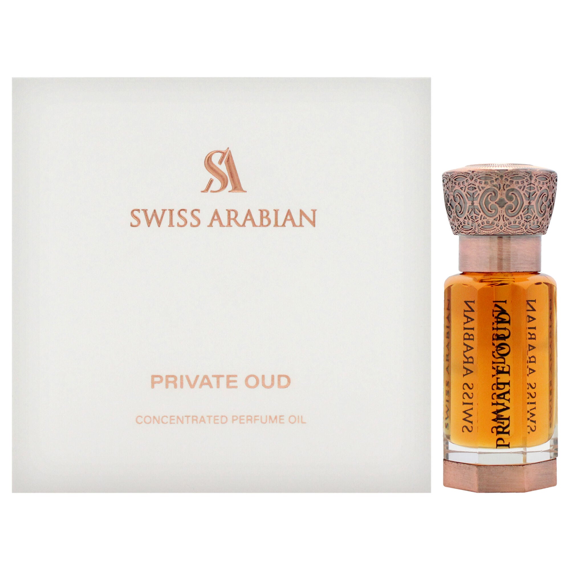 Private Oud by Swiss Arabian for Unisex - 0.4 oz Parfum Oil, See Description, hi-res image number 0