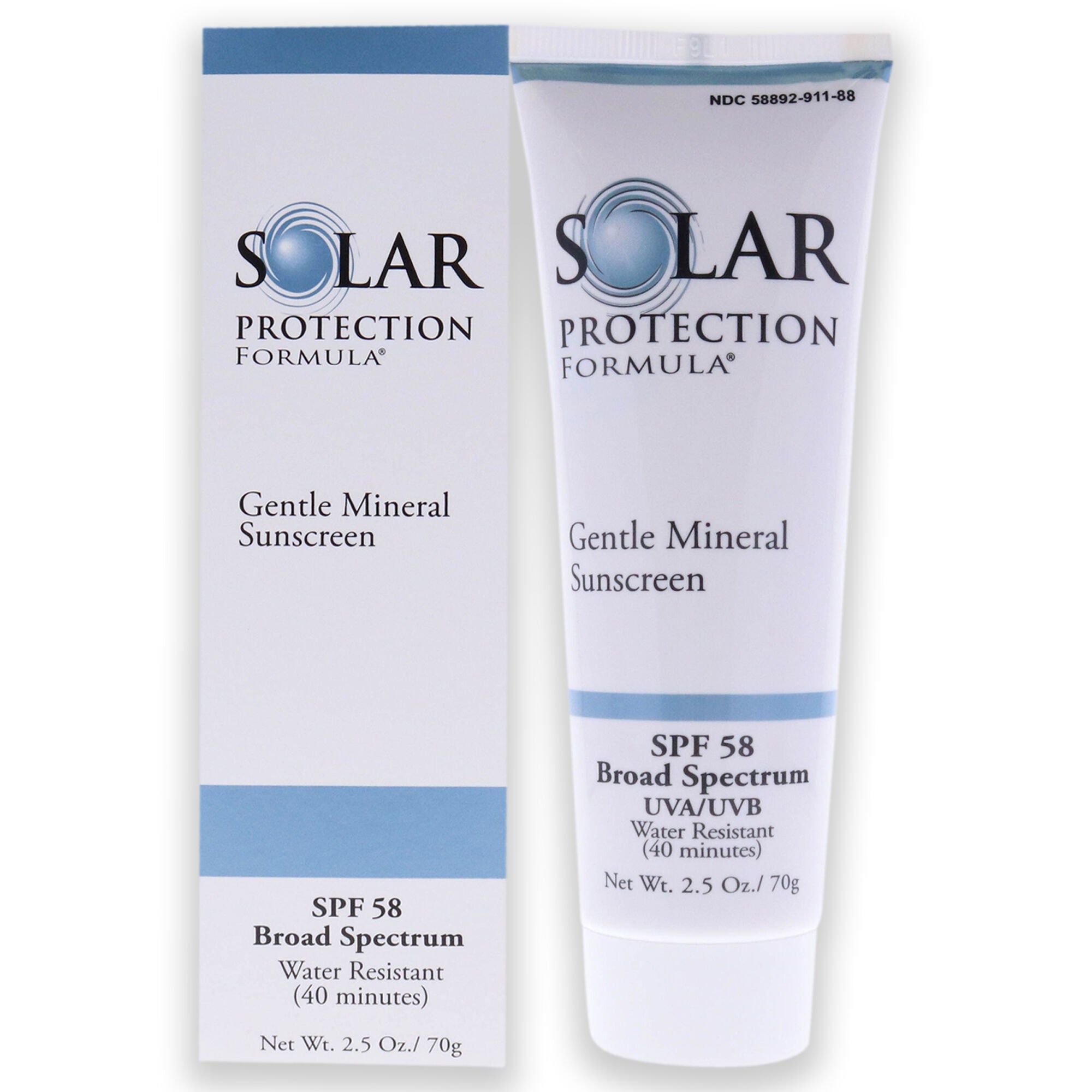 Solar Protection Formula Gentle Mineral Sunscreen SPF 58 by Tizo for Unisex - 2.5 oz Sunscreen, , alternate image number 5