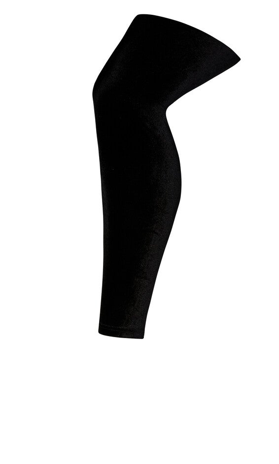 Velvet Leggings - black, Black, hi-res image number null