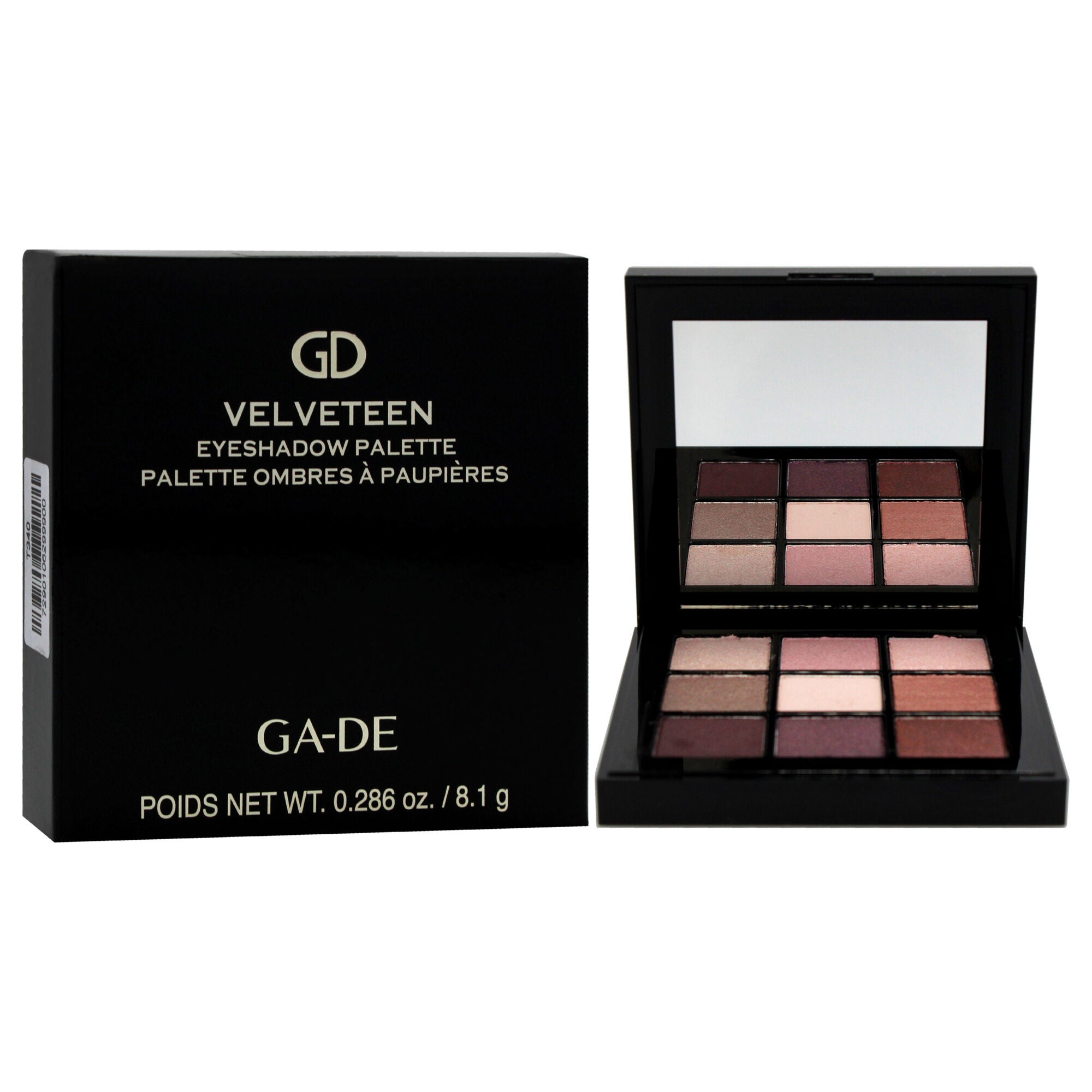 Velveteen Eyeshadow Palette - 45 Field Of Dreams by GA-DE for Women - 0.0286 oz Eye Shadow, See Description, alternate image number 1