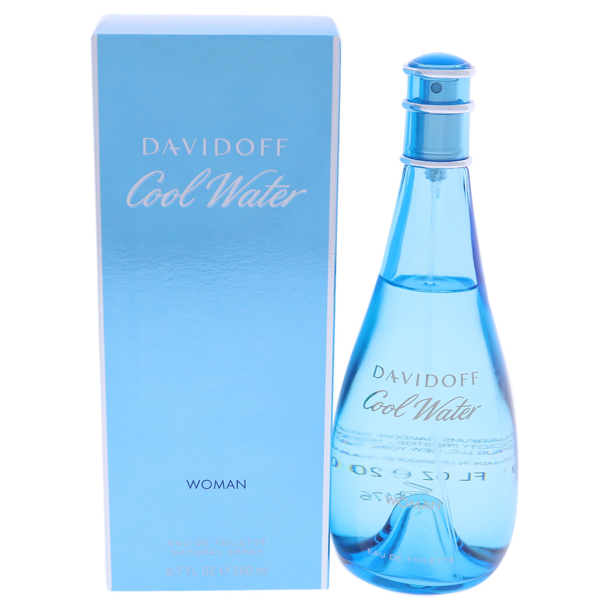 Cool Water by Davidoff for Women - 6.7 oz EDT Spray, See Description, hi-res image number 0