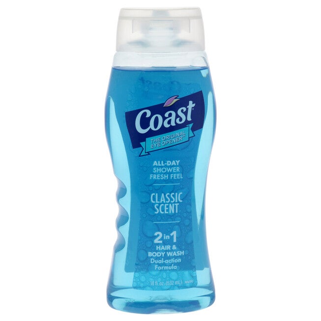 2-in-1 Hair and Body Wash - Classic Scent by Coast for Unisex - 18 oz Body Wash, See Description, hi-res image number 0