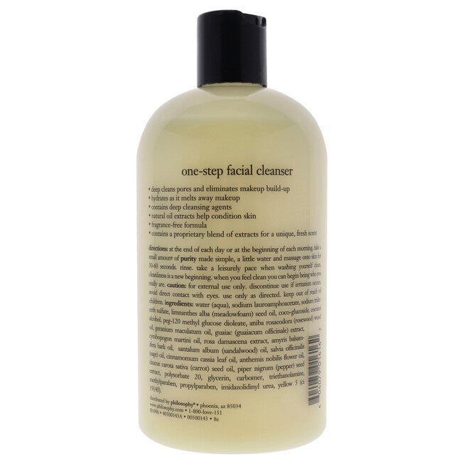 Purity Made Simple One-Step Facial Cleanser by Philosophy for Unisex - 16 oz Cleanser, NA, alternate image number null