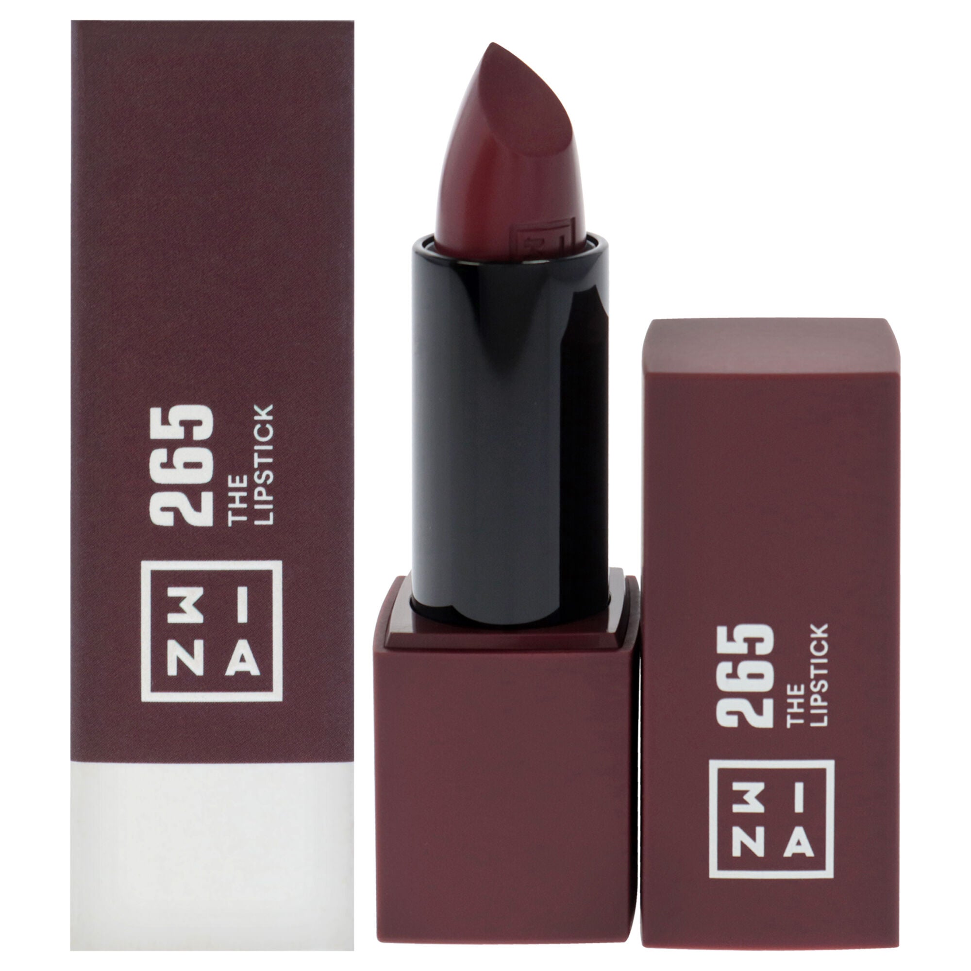 The Lipstick - 265 Purplish Brown by 3INA for Women - 0.16 oz Lipstick, See Description, hi-res image number 0