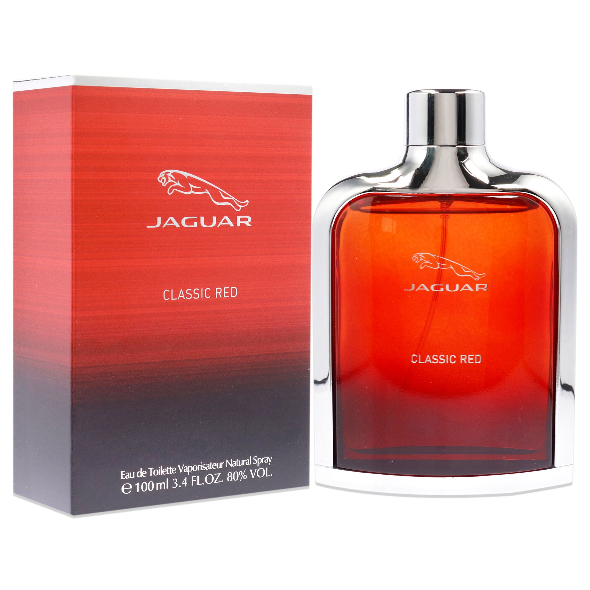 Jaguar Classic Red by Jaguar for Men - 3.4 oz EDT Spray, See Description, alternate image number 2