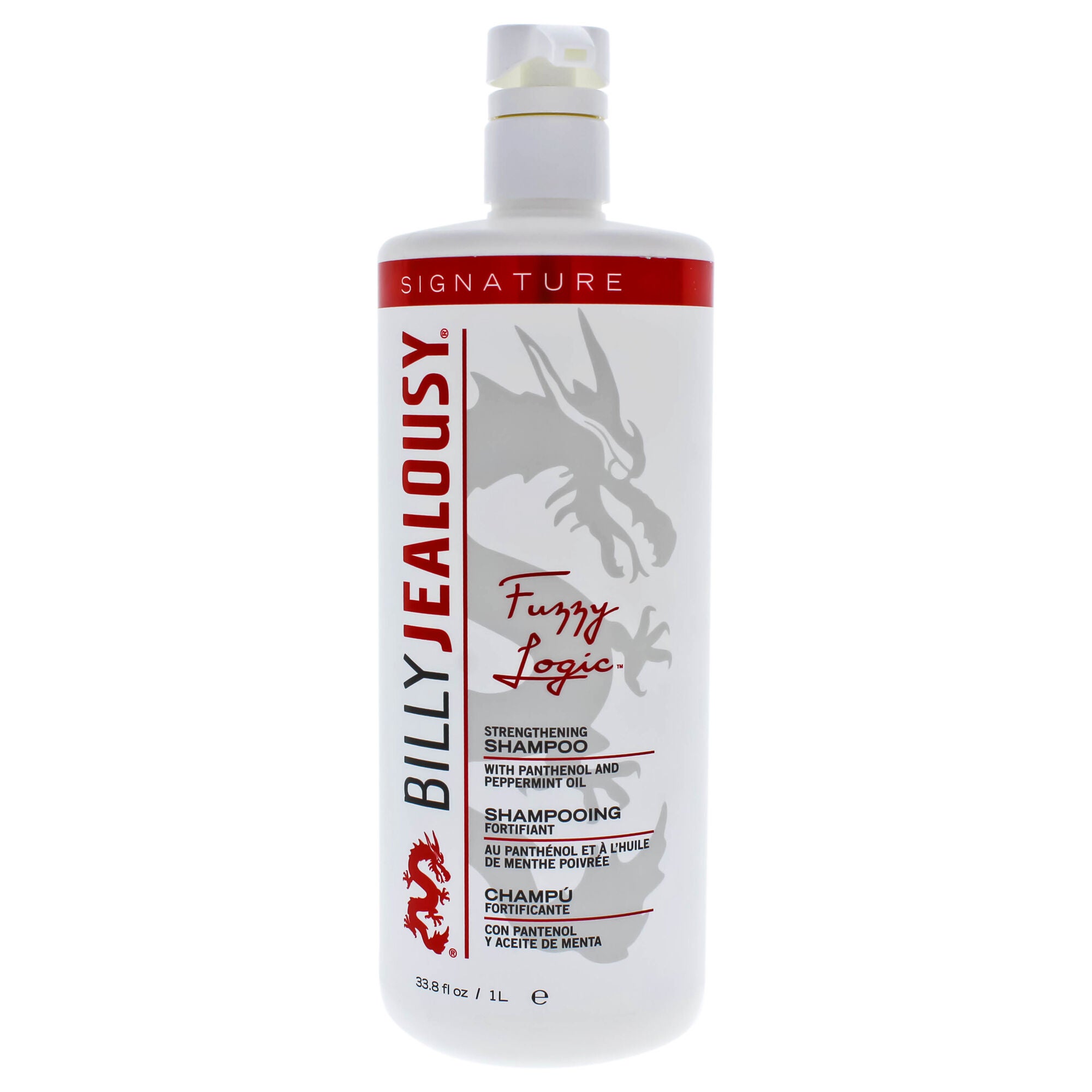 Industrial Size Fuzzy Logic Shampoo by Billy Jealousy for Men - 33.8 oz Shampoo, , alternate image number 2
