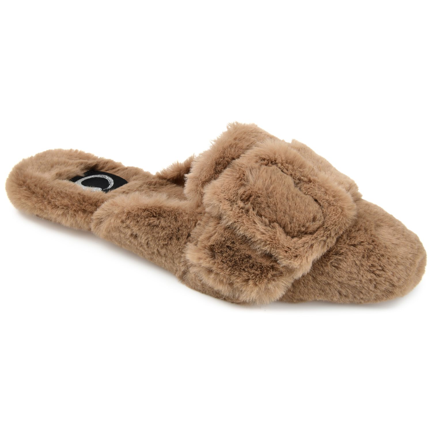 Women&#39;s Faux Fur Eara Slipper, Brown, hi-res image number 0